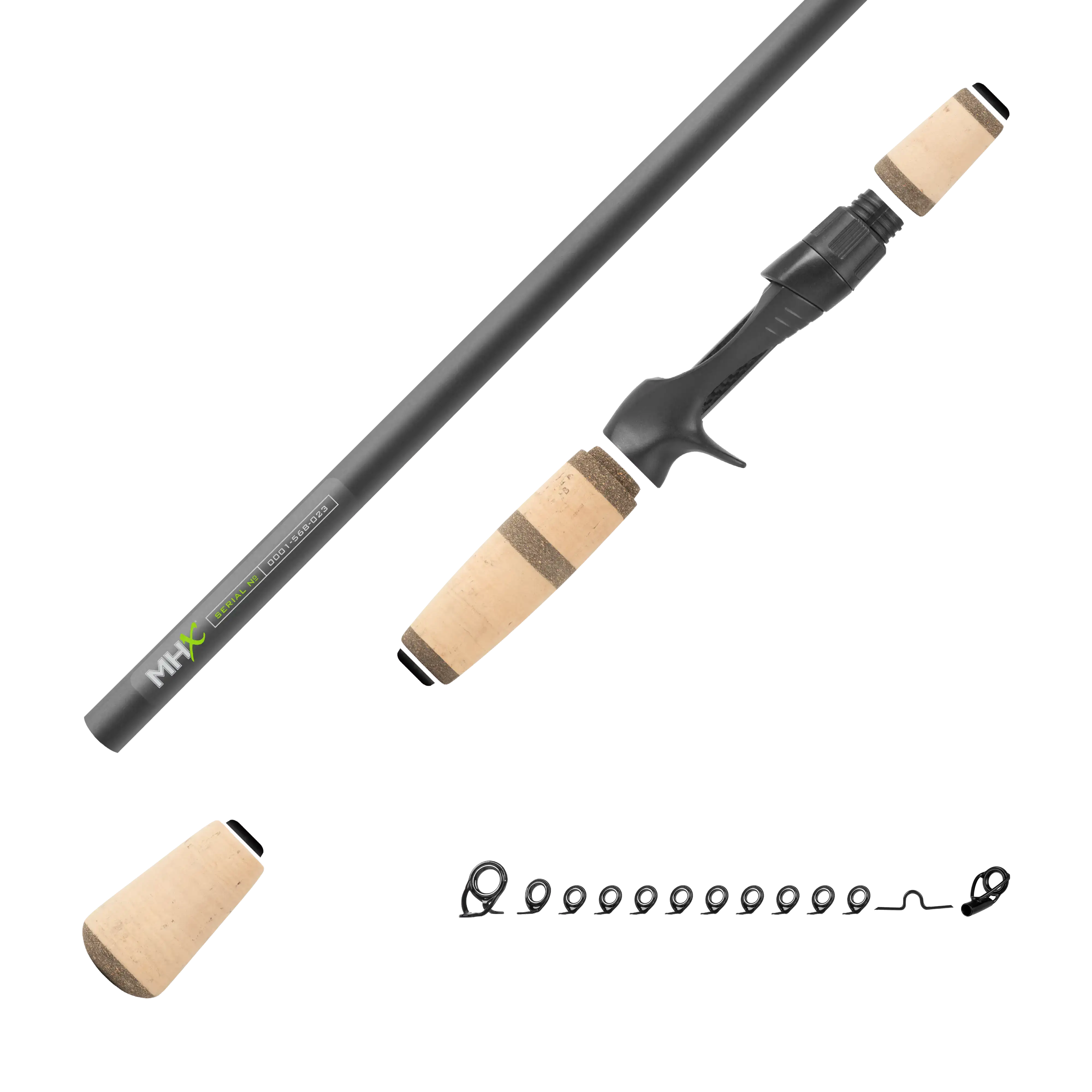 Post Spawn Bass Casting Rod Kits - CB907