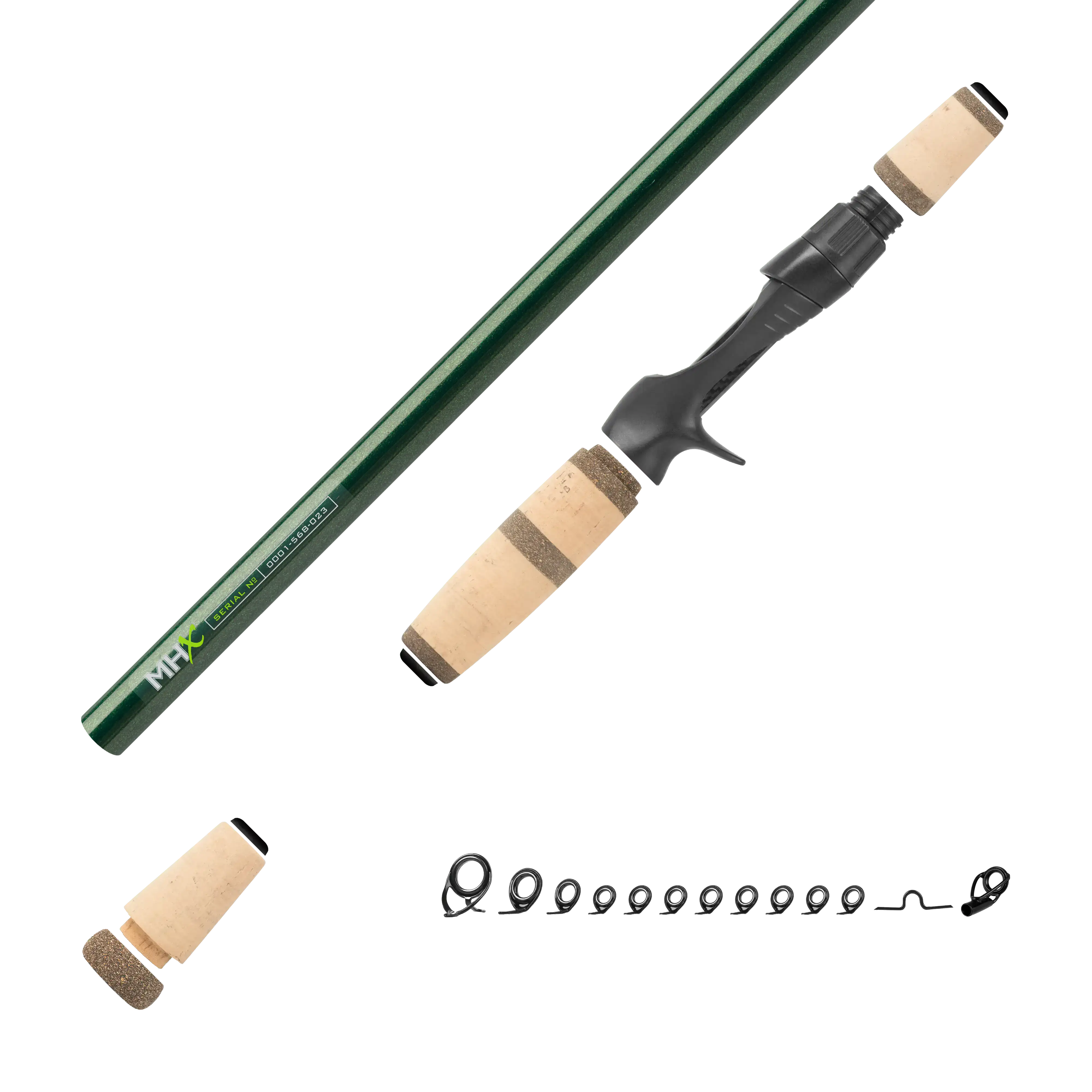 Post Spawn Bass Casting Rod Kits