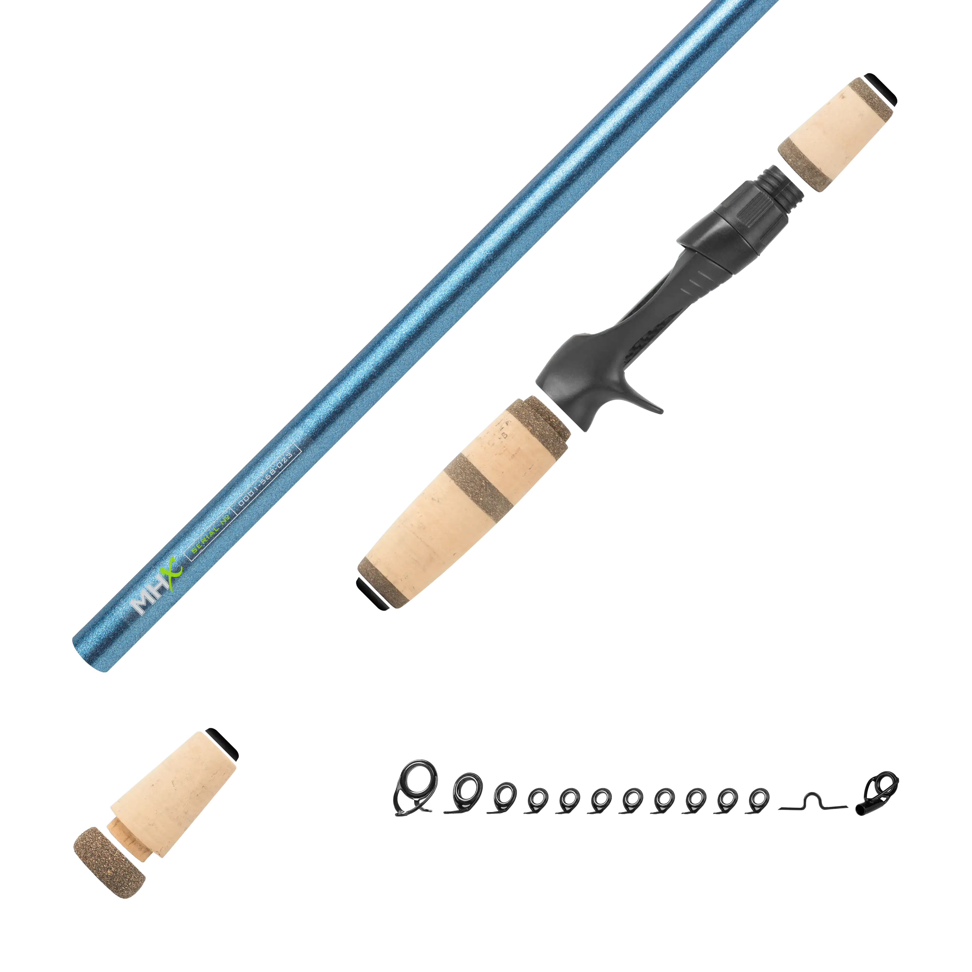 Post Spawn Bass Casting Rod Kits