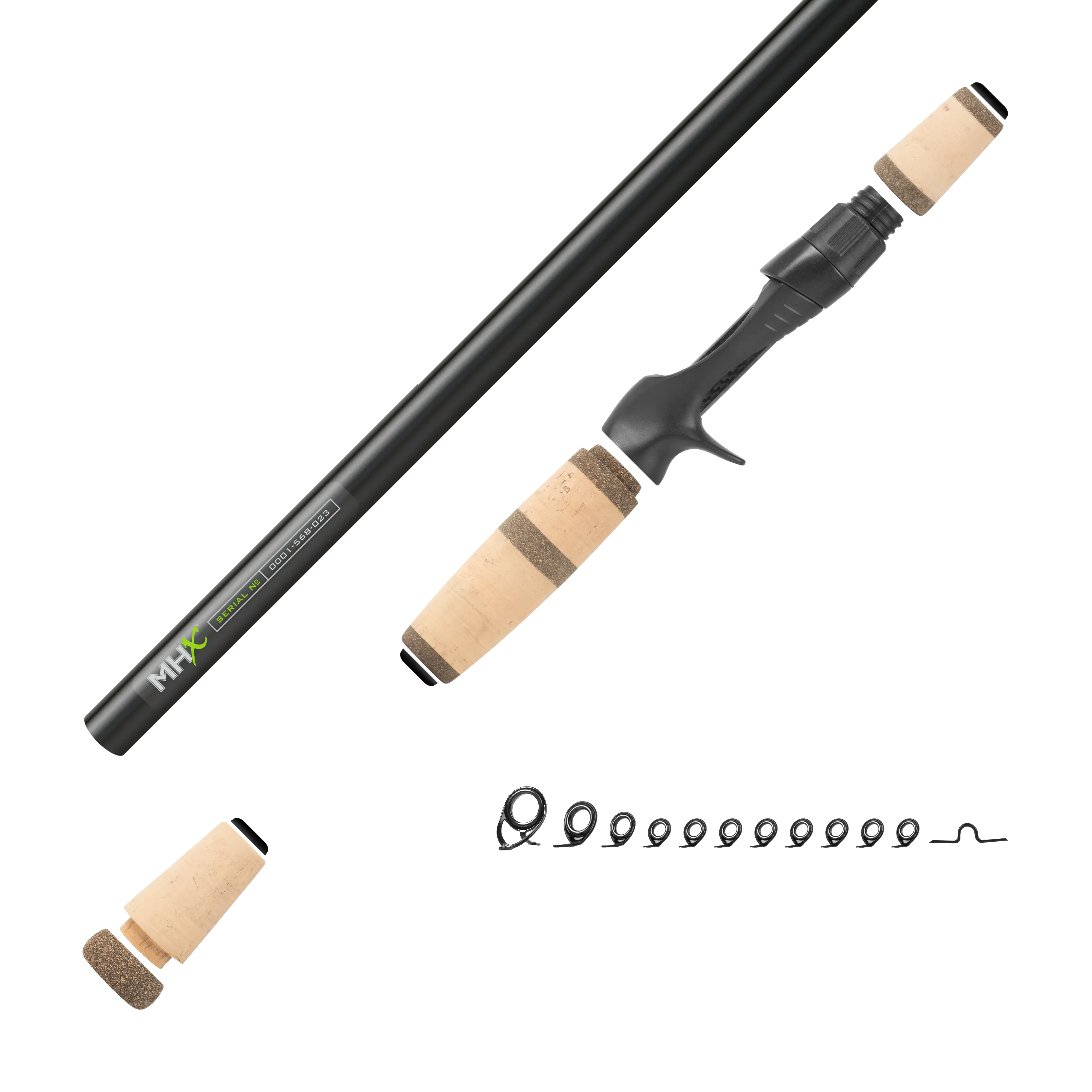 Post Spawn Bass Casting Rod Kits - NEPS86MHF