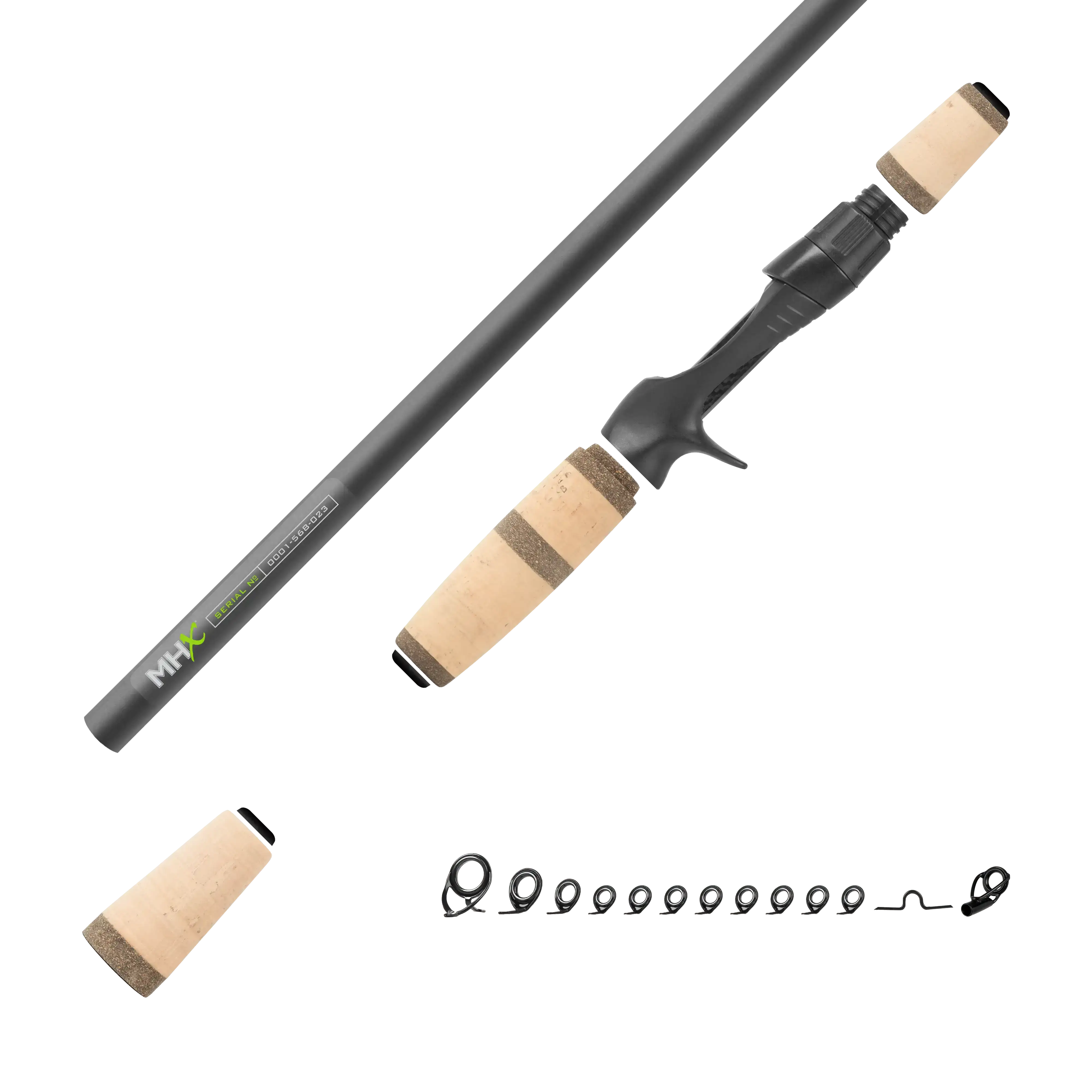 Post Spawn Bass Casting Rod Kits - SWB956