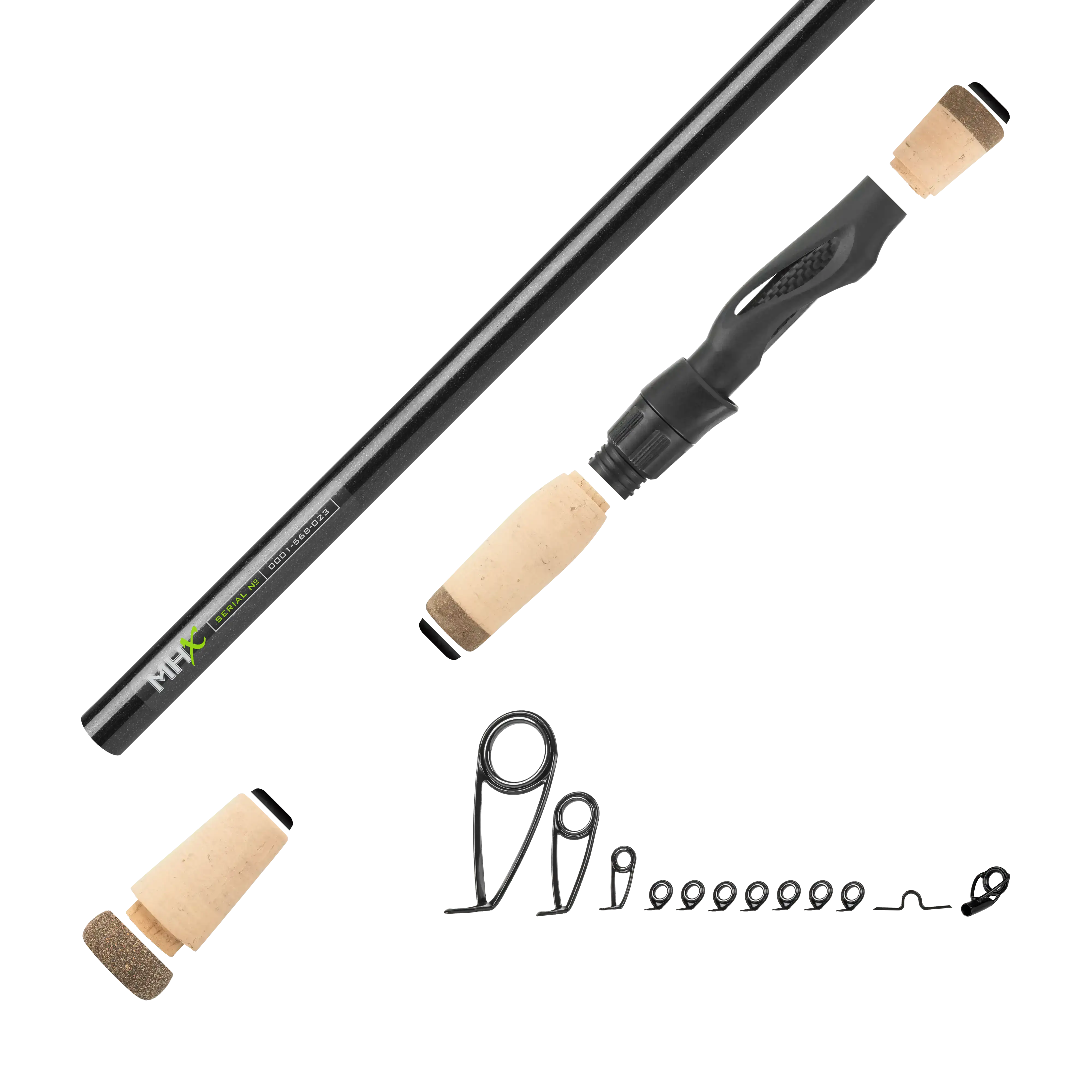 Post Spawn Bass Spinning Rod Kits