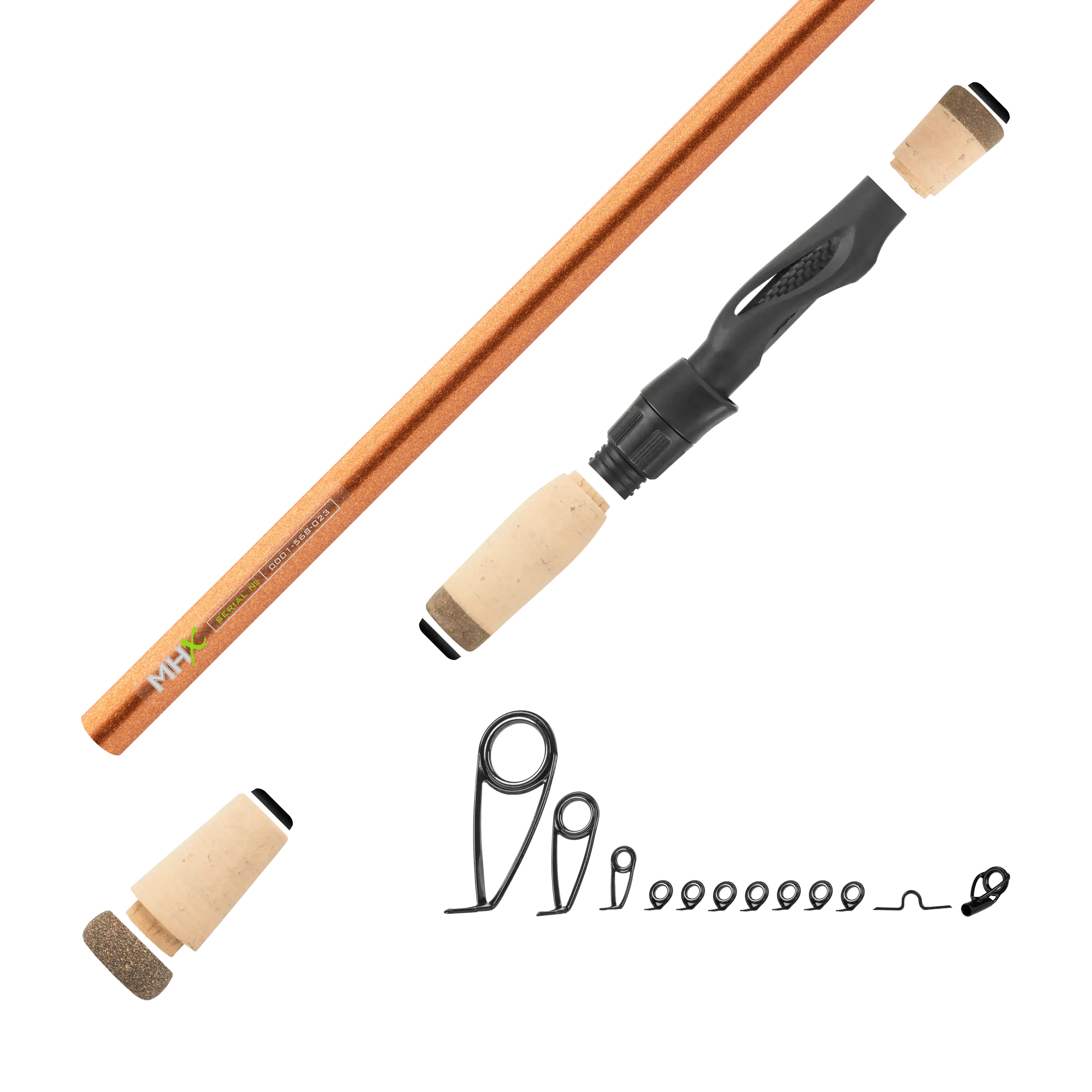Post Spawn Bass Spinning Rod Kits