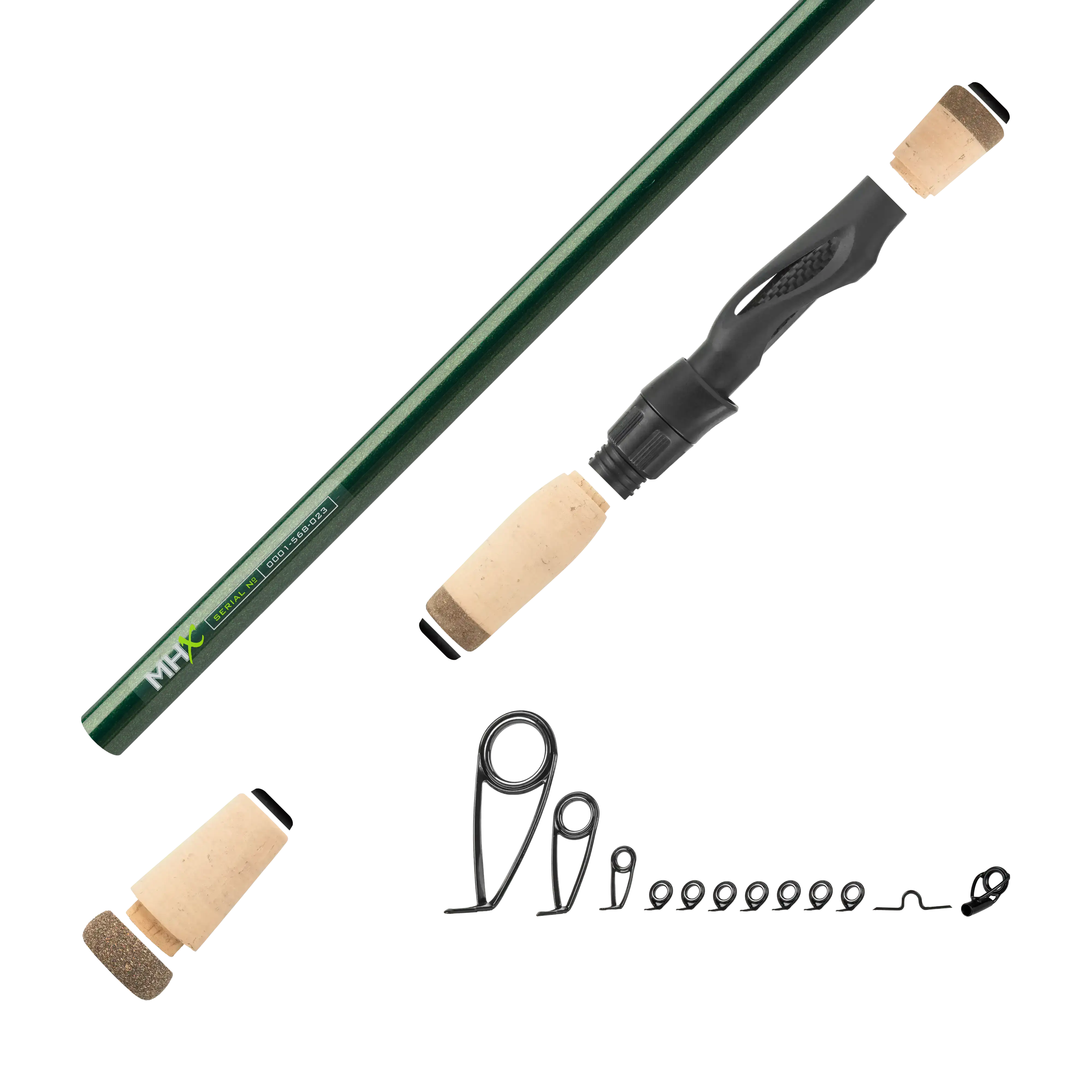 Post Spawn Bass Spinning Rod Kits