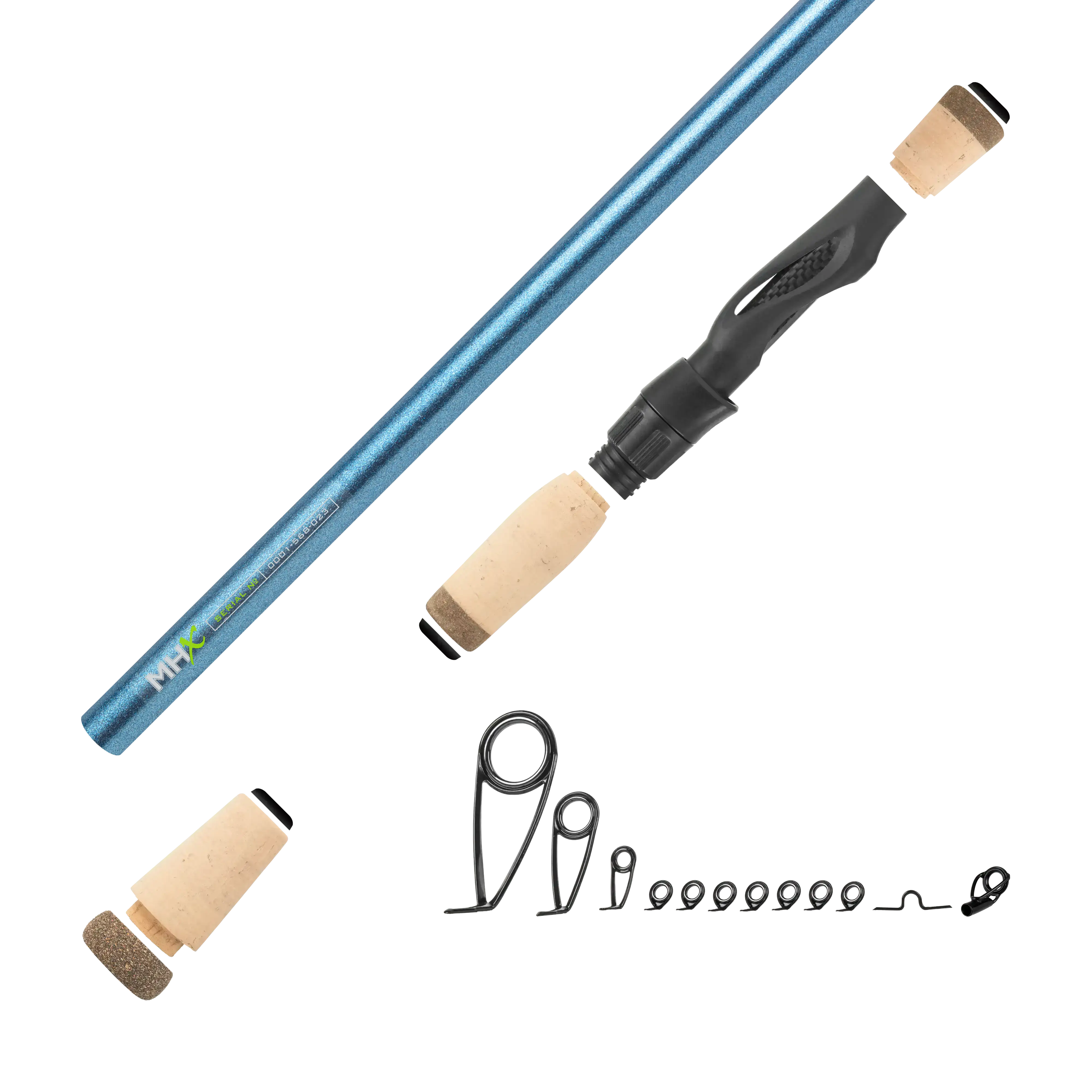 Post Spawn Bass Spinning Rod Kits