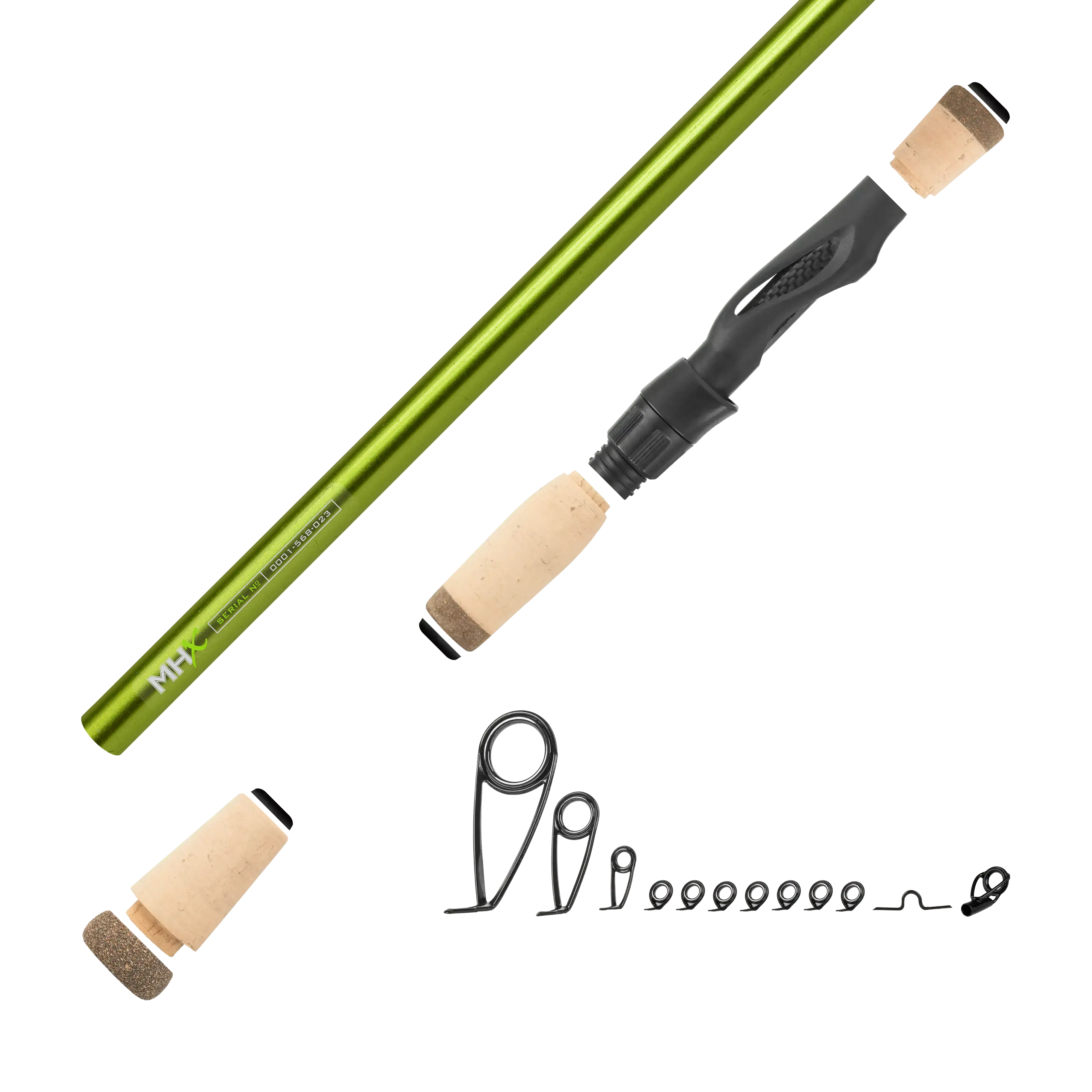 Post Spawn Bass Spinning Rod Kits