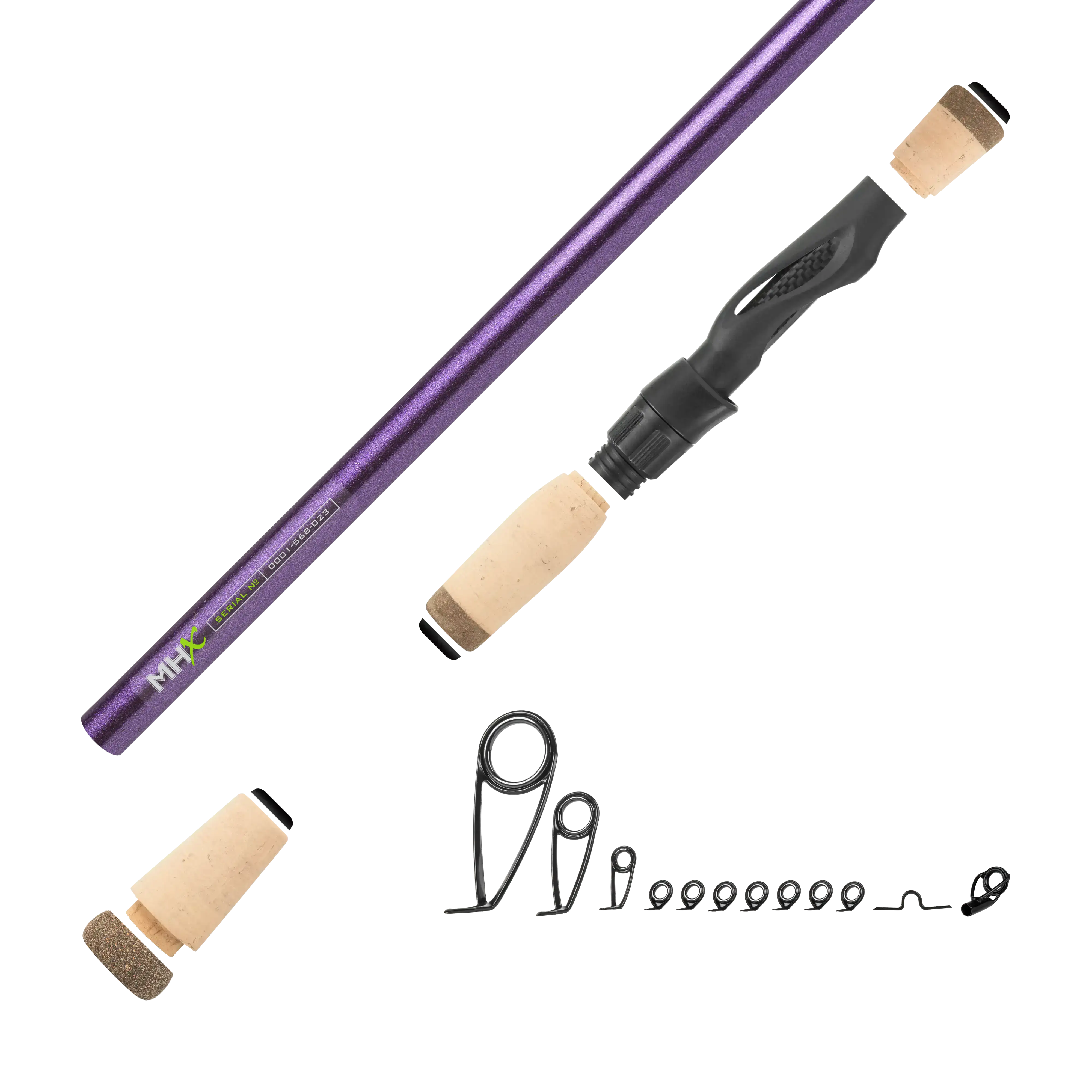 Post Spawn Bass Spinning Rod Kits