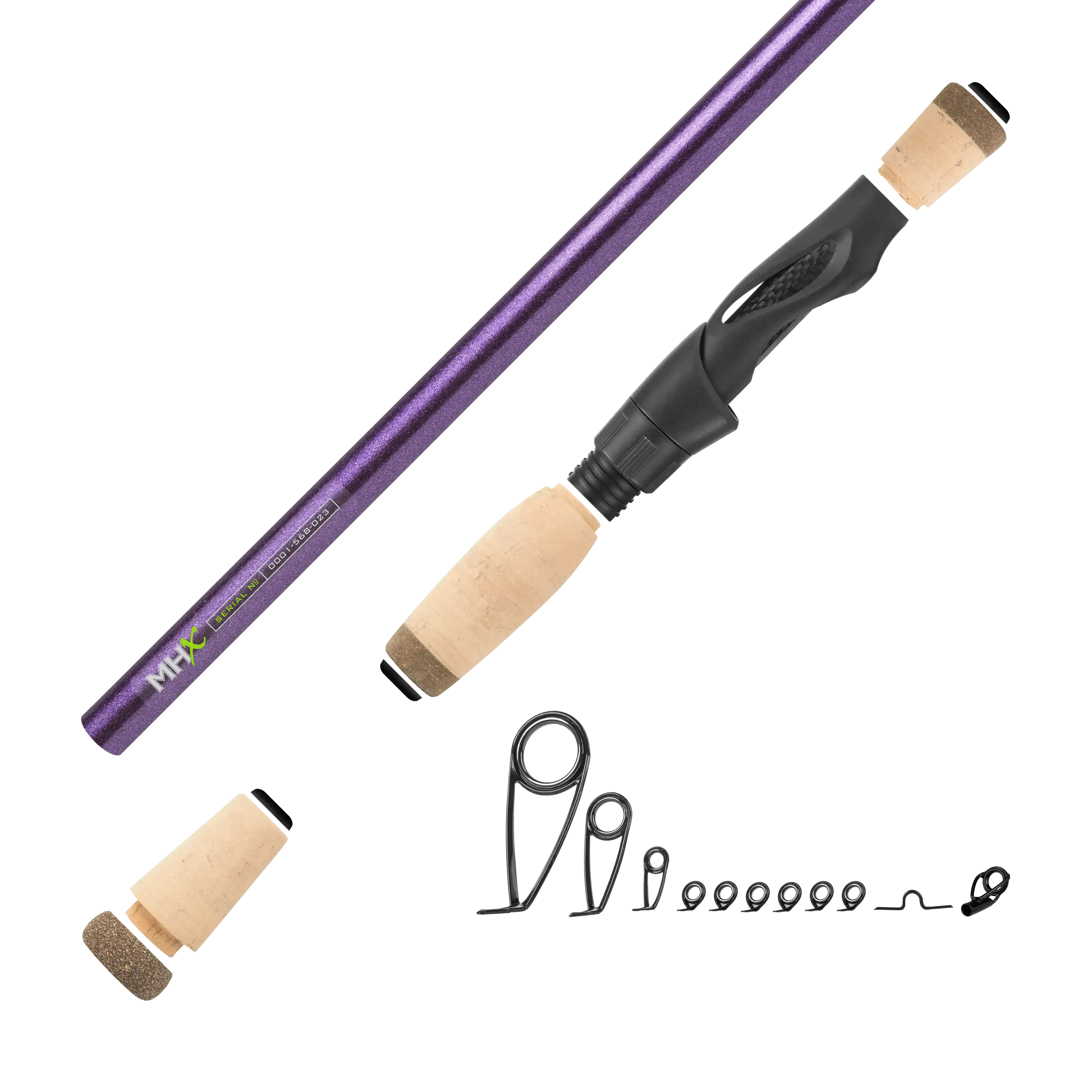 Post Spawn Bass Spinning Rod Kits - SJ842