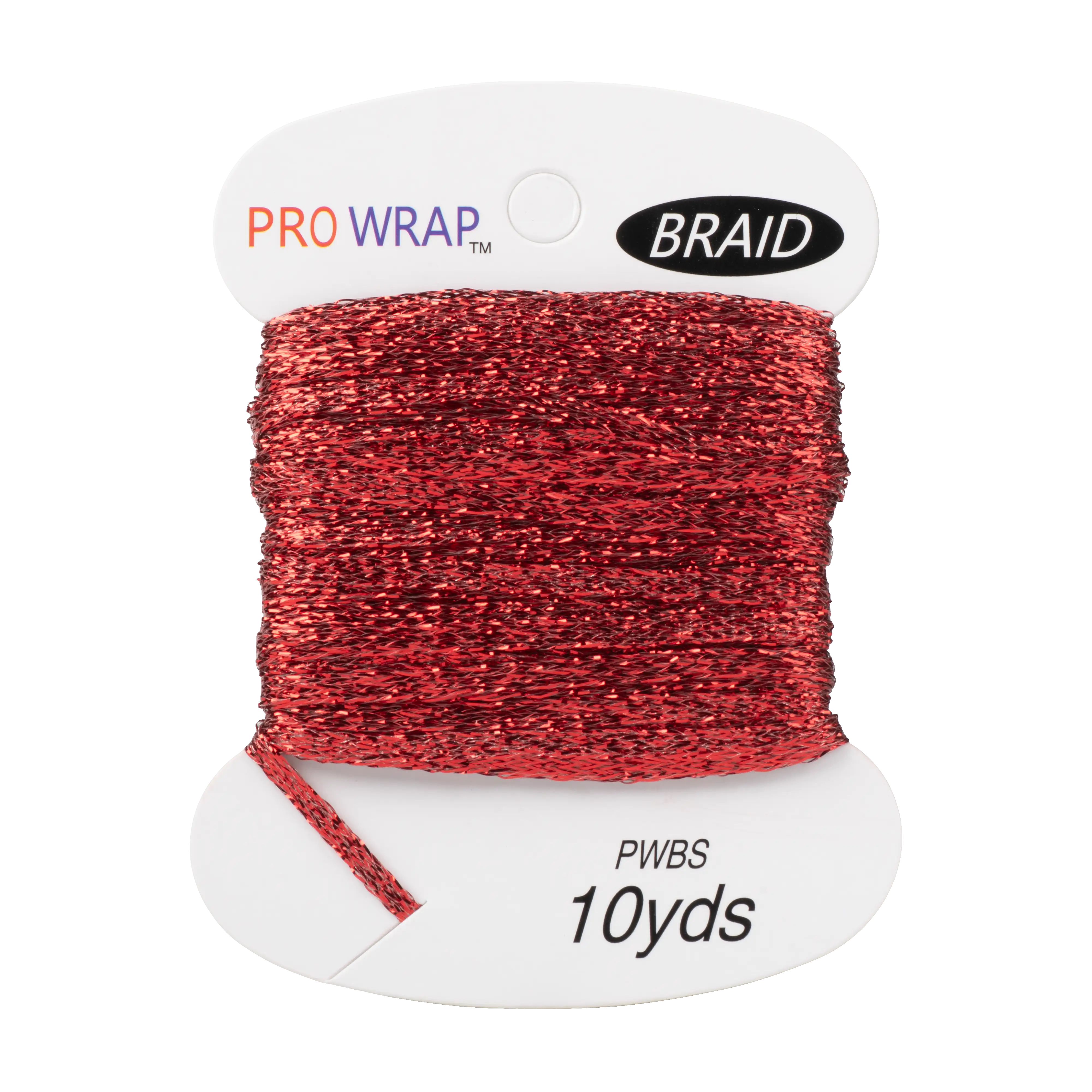 ProWrap Metallic Braid Thread – 1/16" Flat Braid