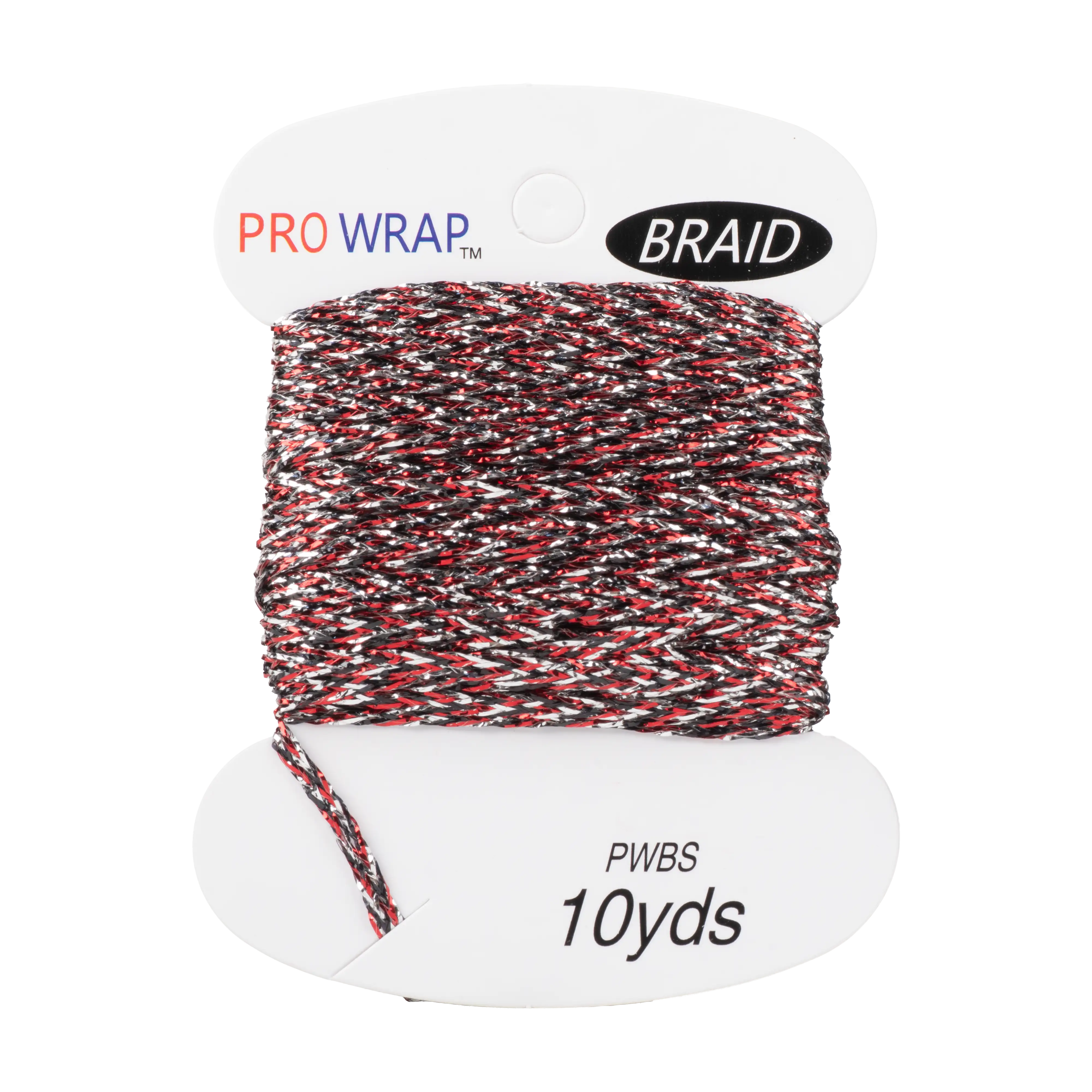 ProWrap Metallic Braid Thread – 1/16" Flat Braid