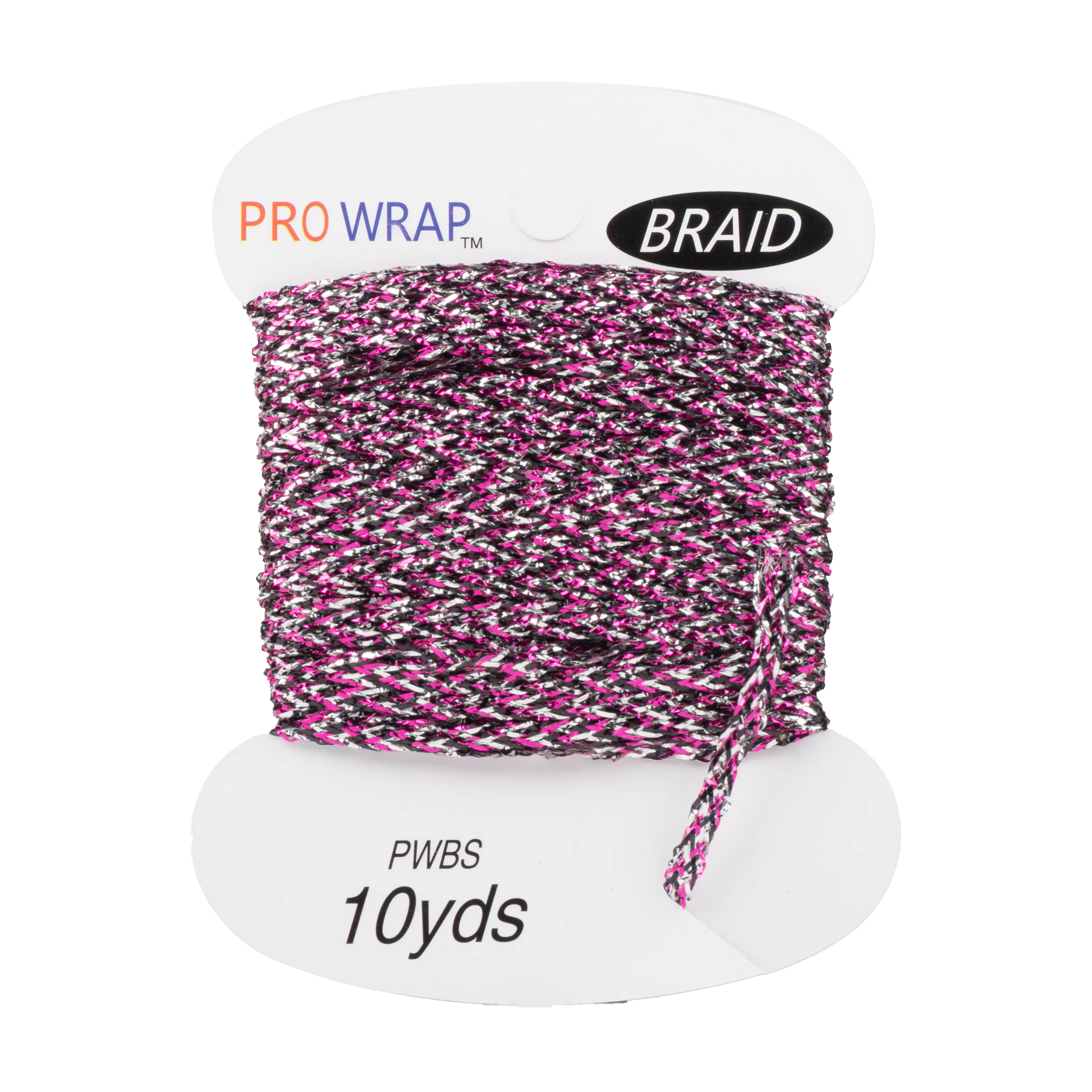 ProWrap Metallic Braid Thread – 1/16" Flat Braid