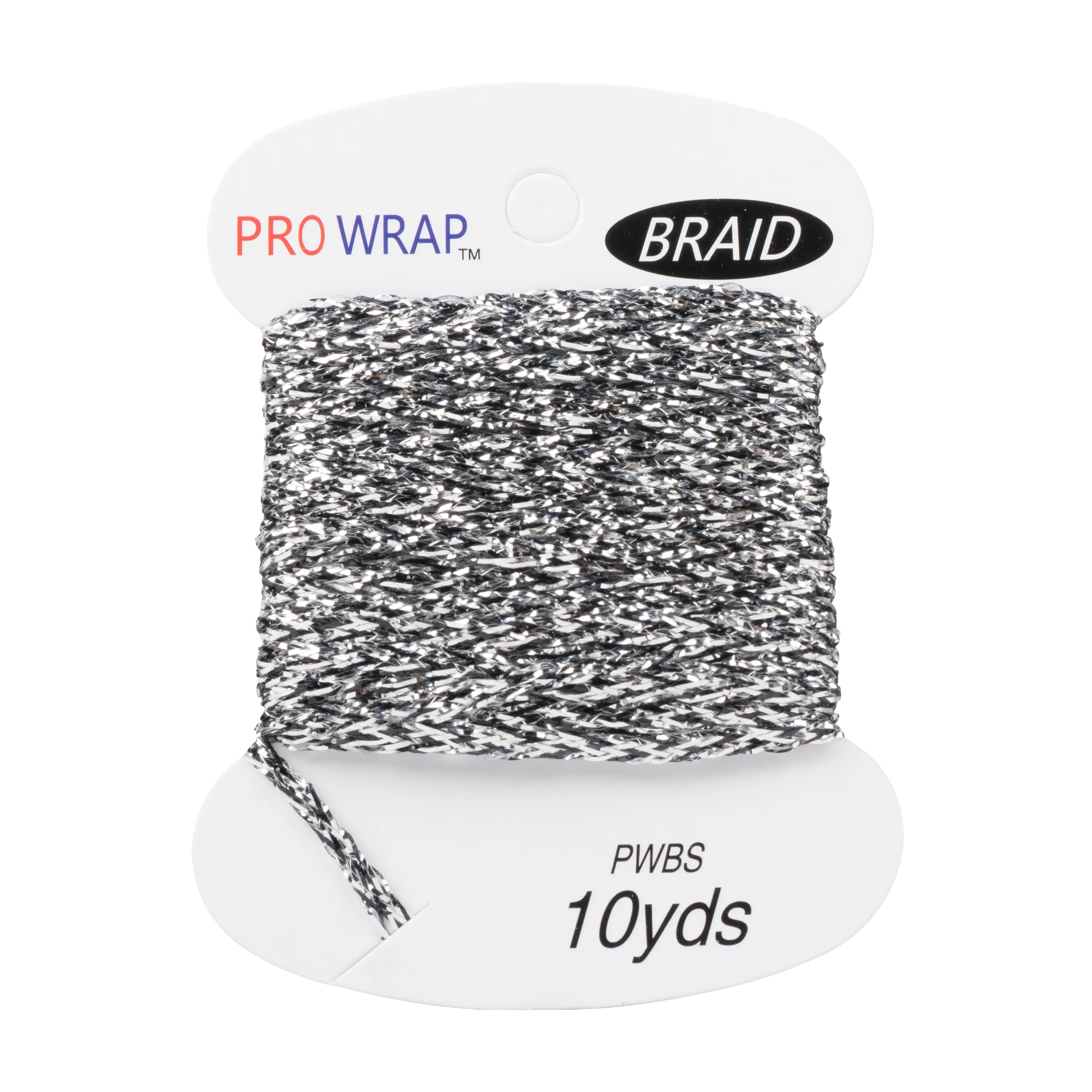 ProWrap Metallic Braid Thread – 1/16" Flat Braid