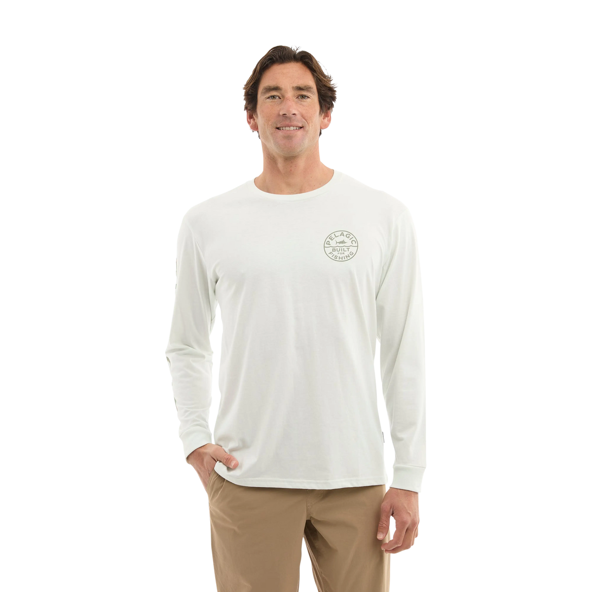 Pelagic Built Wahoo Camo Long Sleeve T-Shirts