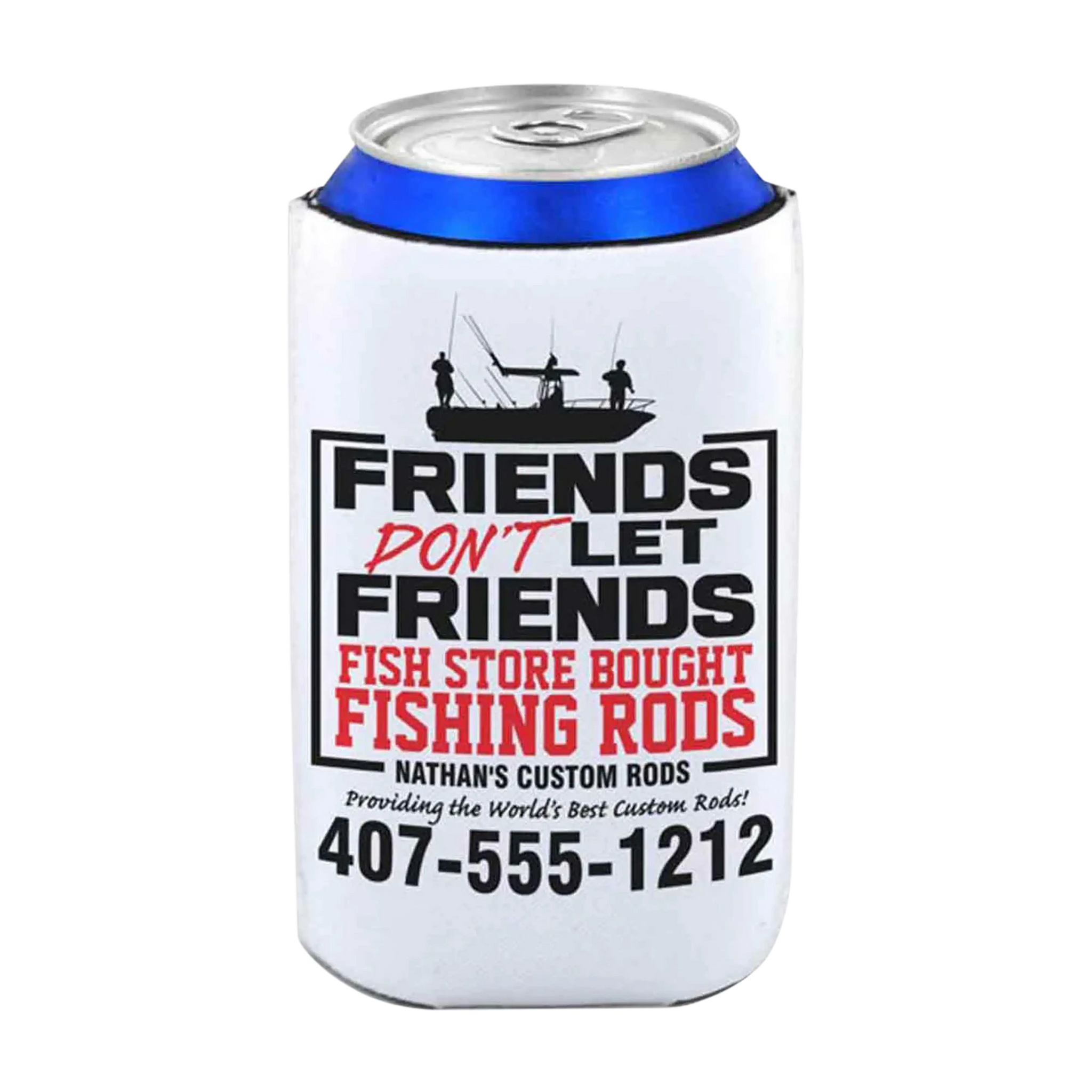 Mud Hole Personalized Can Koozie 014