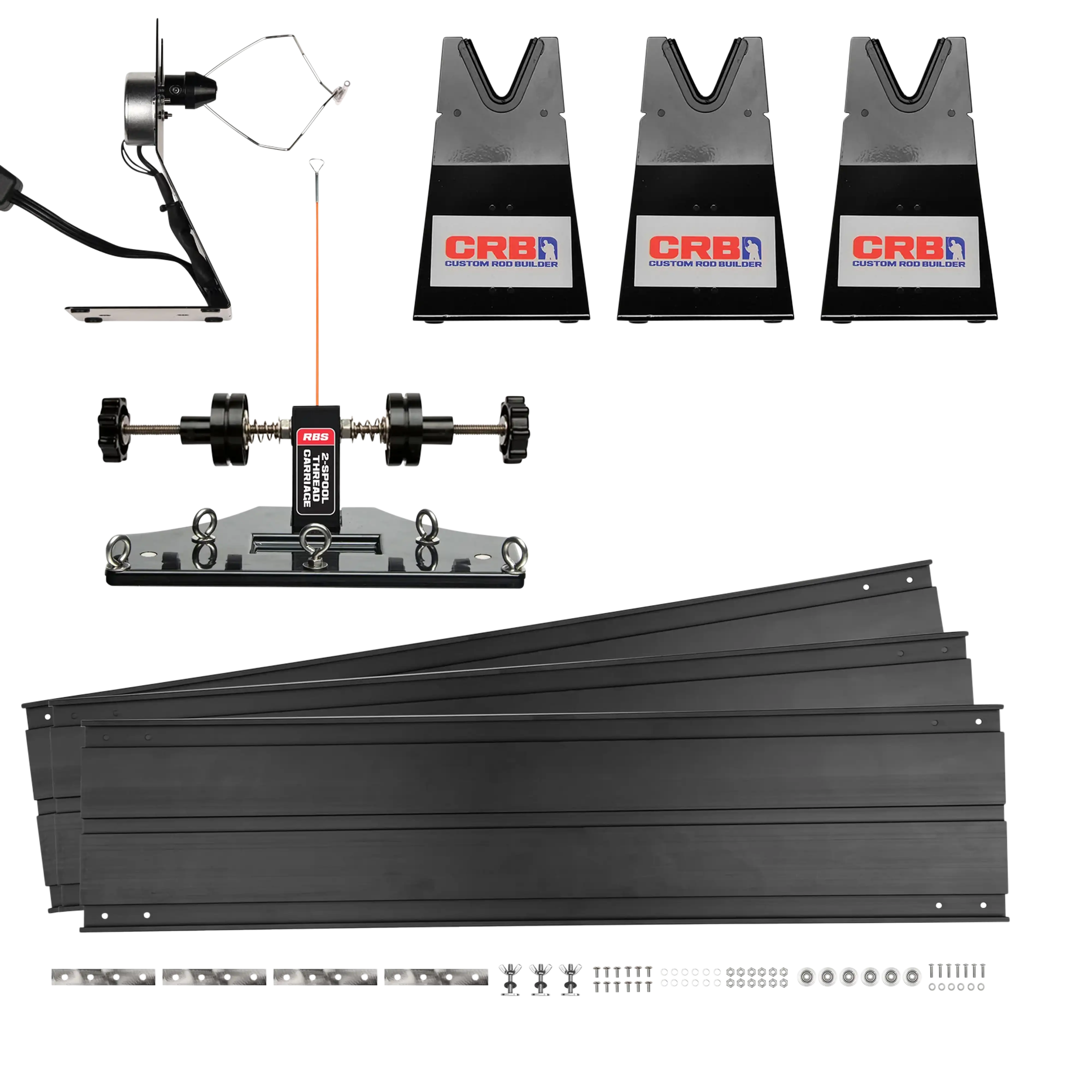 CRB RBS Hand Wrapping System with 9RPM Wire Chuck Dryer