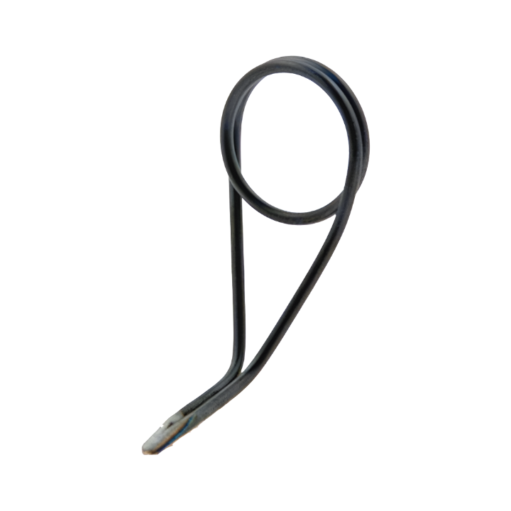 baitcasting rod guides RECOIL RSPGB Single Foot Spinning Guides – Black Pearl PVD