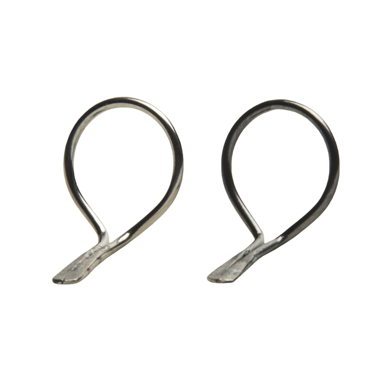 RECOIL Ice Single Foot Fly Guides – Black Pearl PVD or Natural Titanium