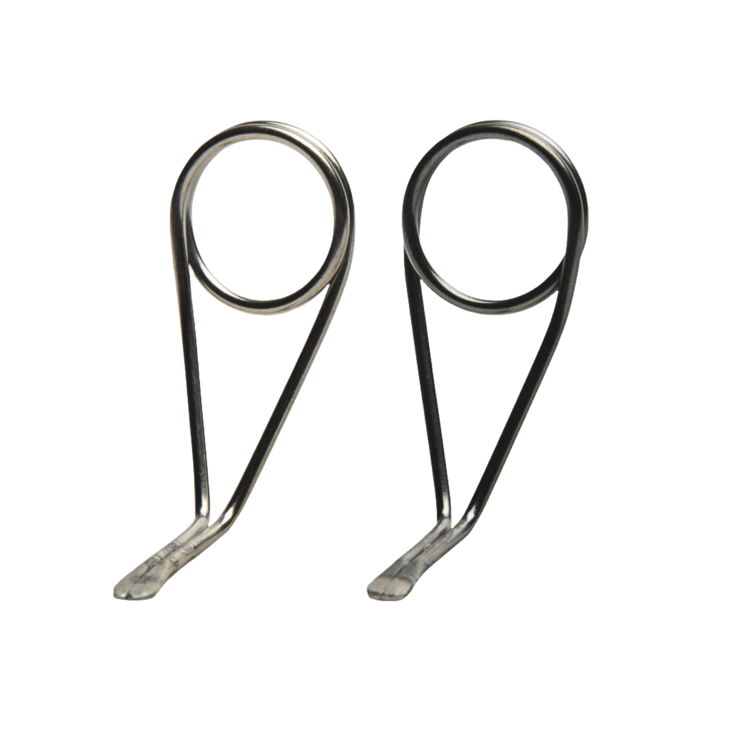 RECOIL Ice Single Foot Spinning Guides – Black Pearl PVD or Natural Titanium