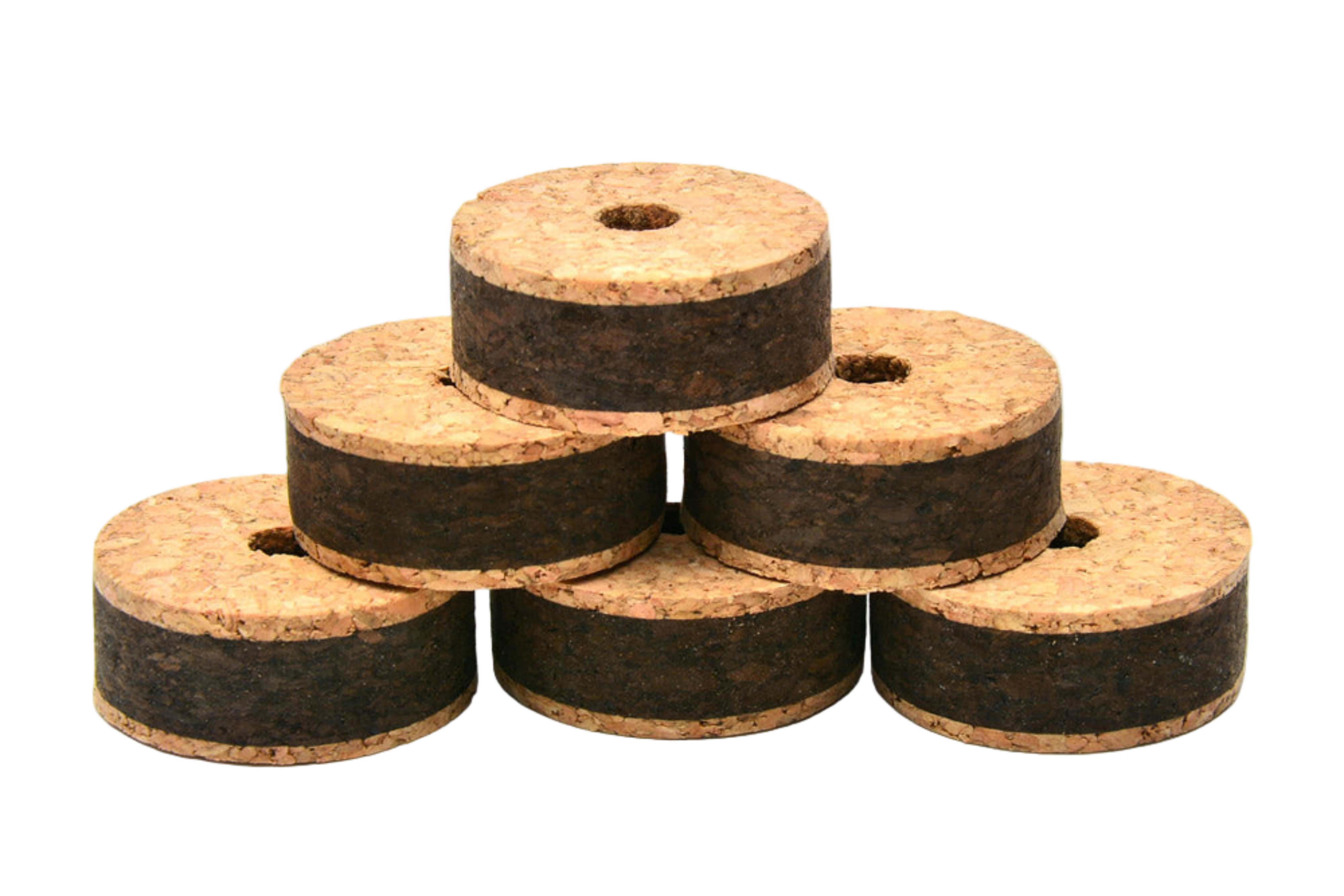 American Tackle Reverse Stacked Burl Cork Rings 1/2"