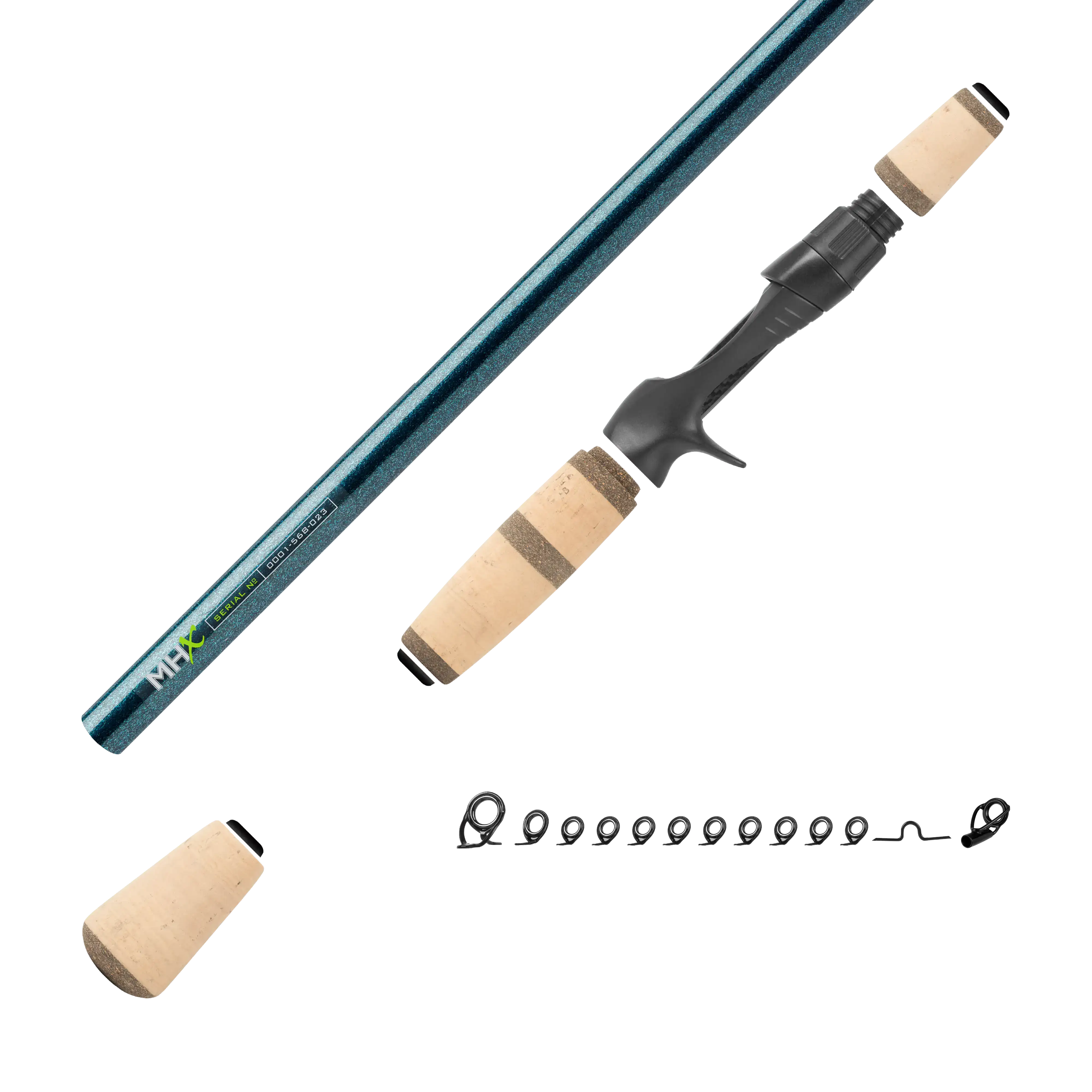 Summertime Bassin' Casting Rod Kits - CB905