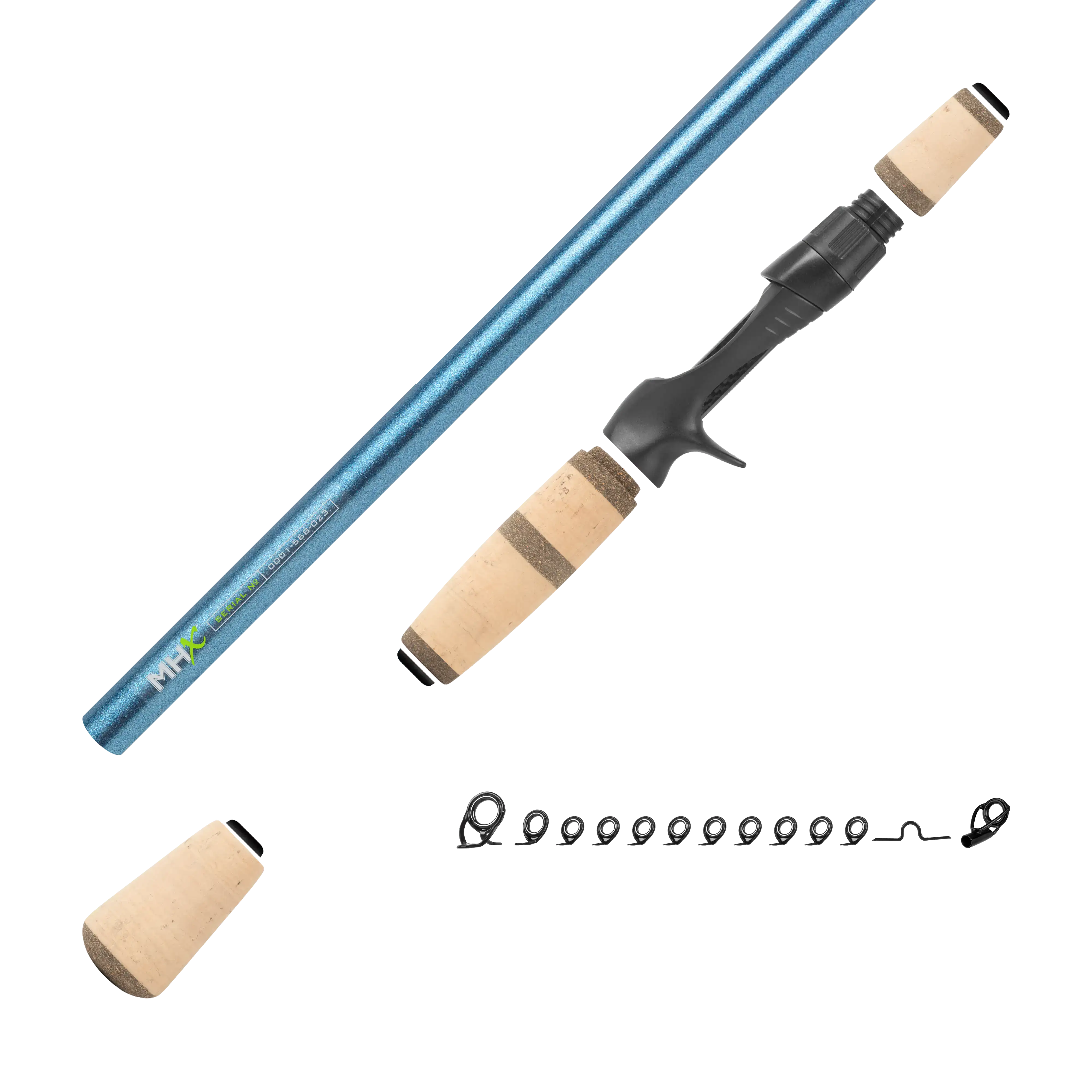 Summertime Bassin' Casting Rod Kits - CB905