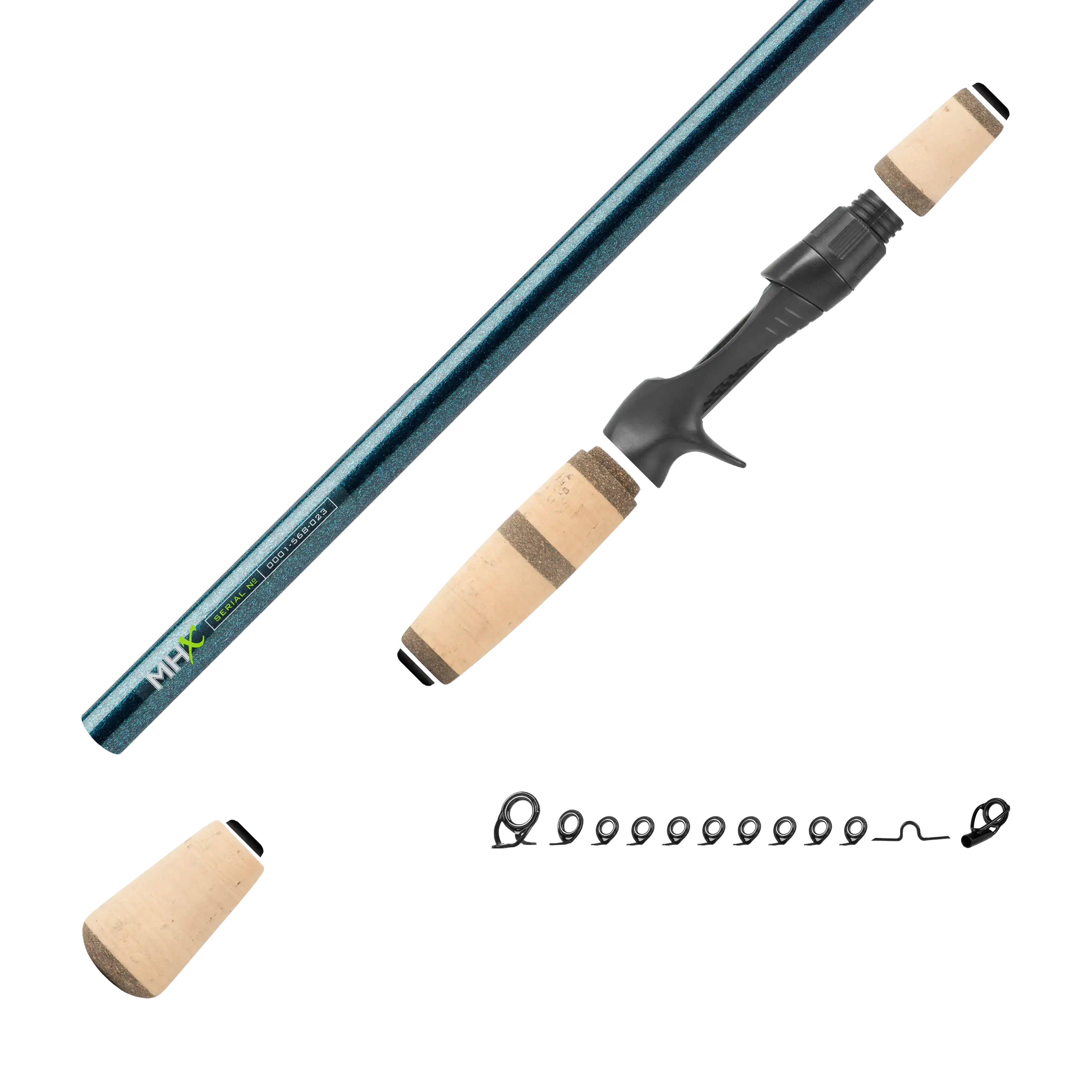 Summertime Bassin' Casting Rod Kits - FP885