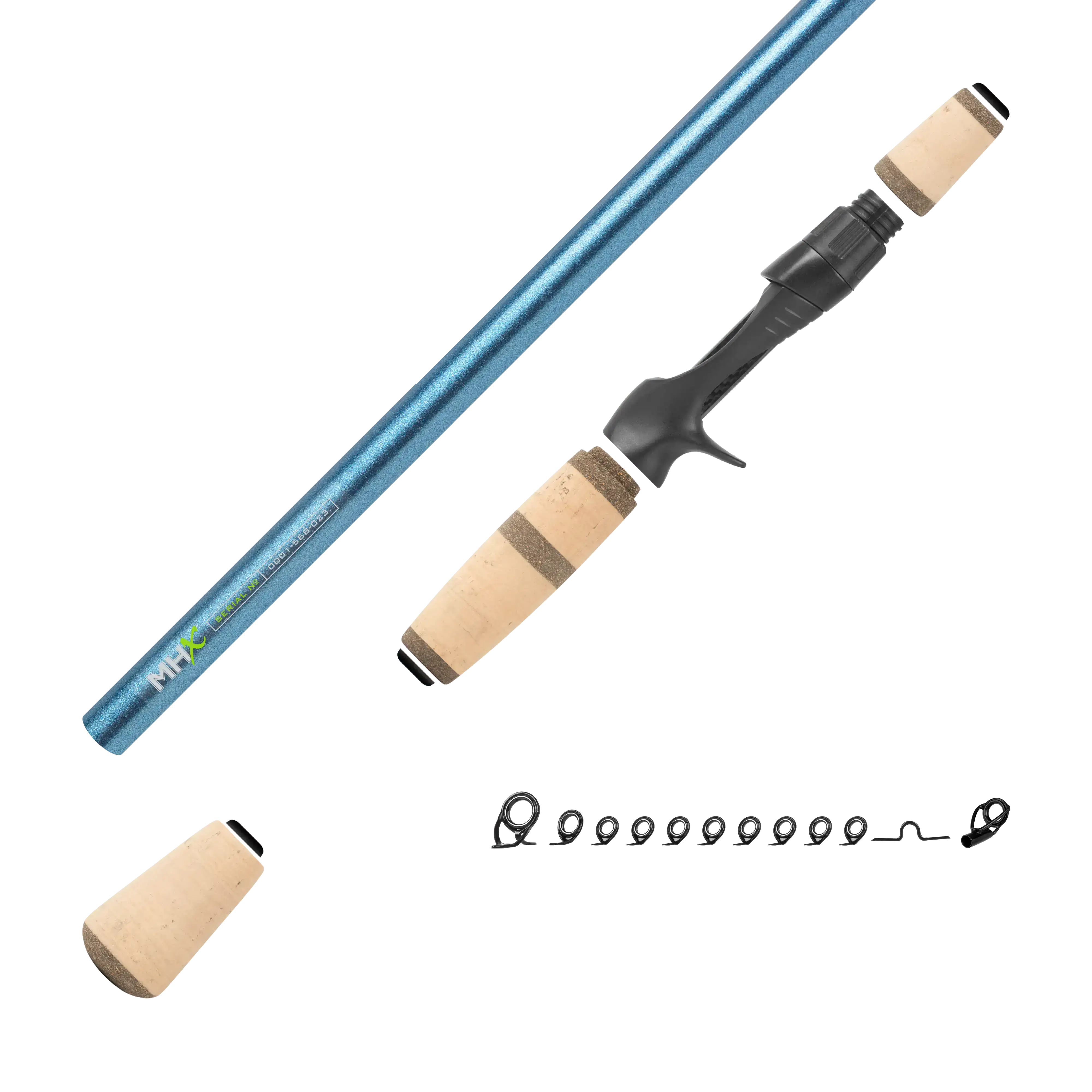 Summertime Bassin' Casting Rod Kits - FP885