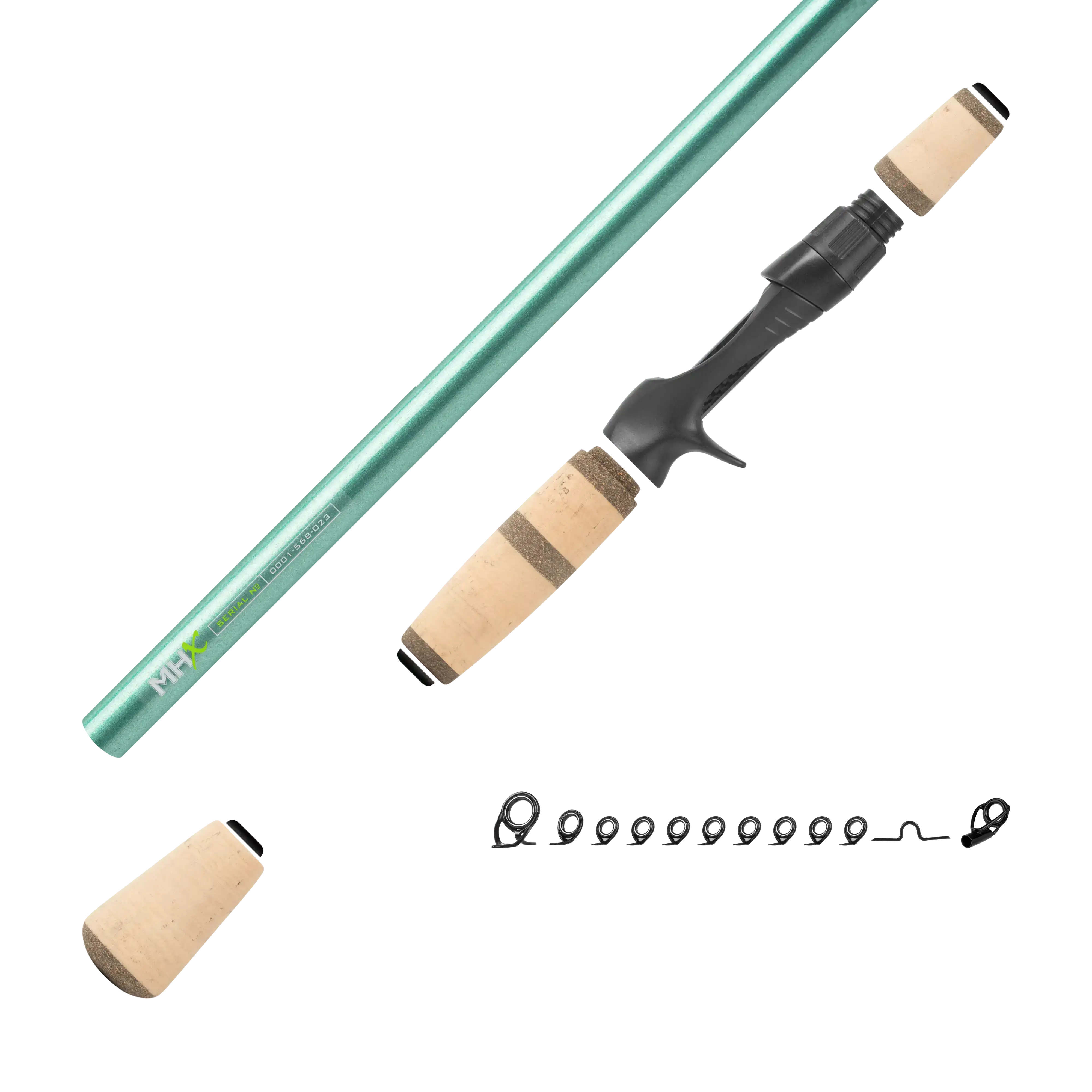 Summertime Bassin' Casting Rod Kits - FP885