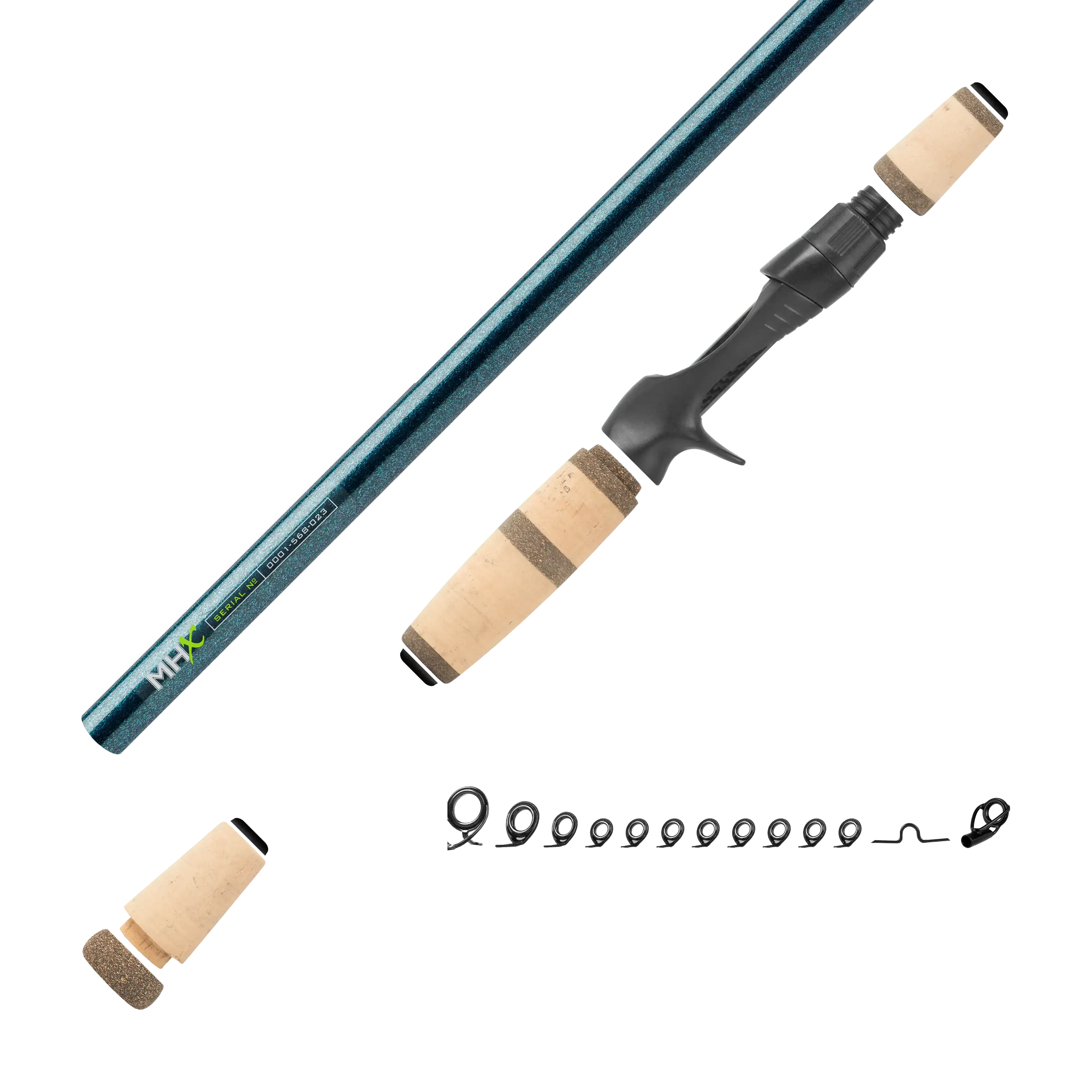 Summertime Bassin' Casting Rod Kits