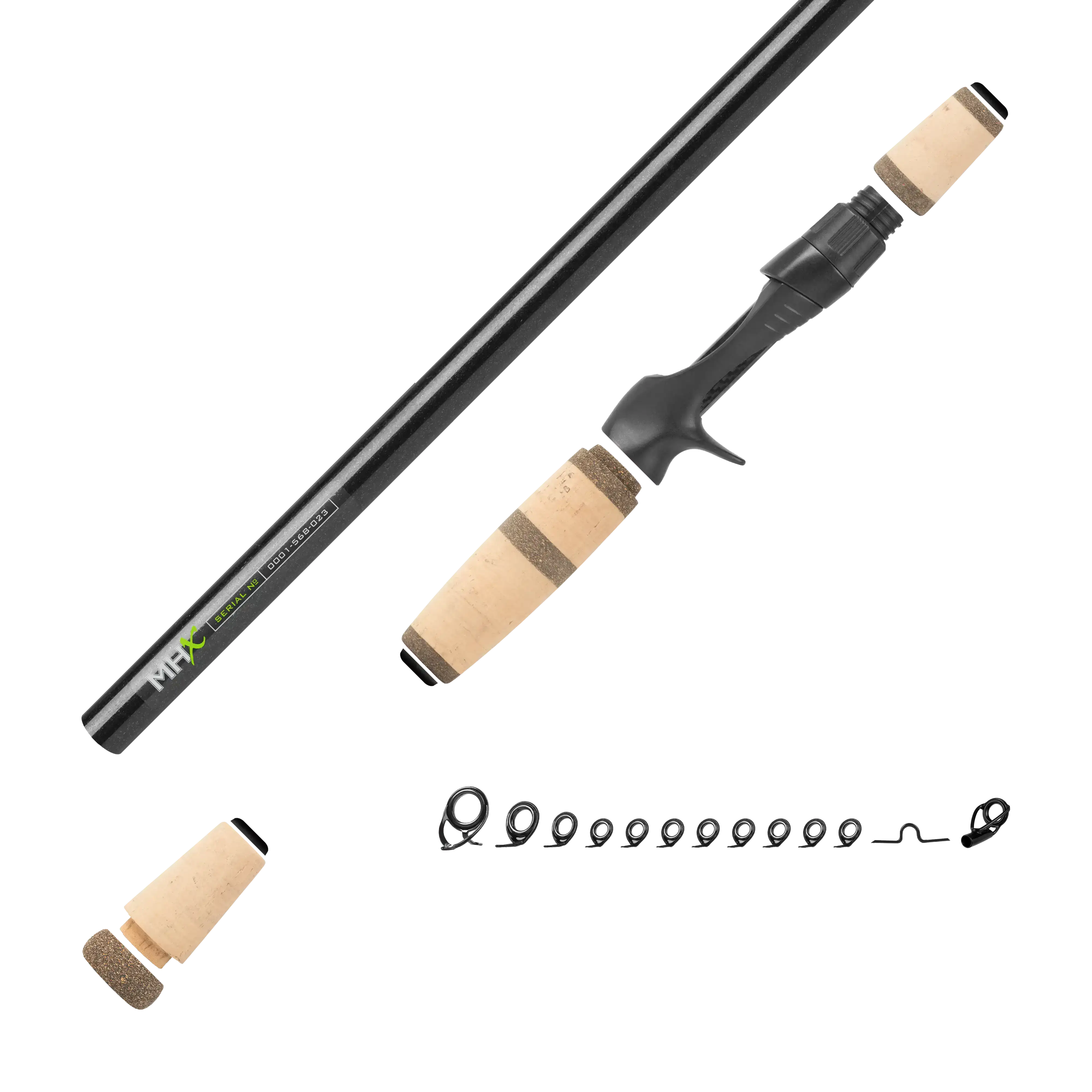 Summertime Bassin' Casting Rod Kits - MB874