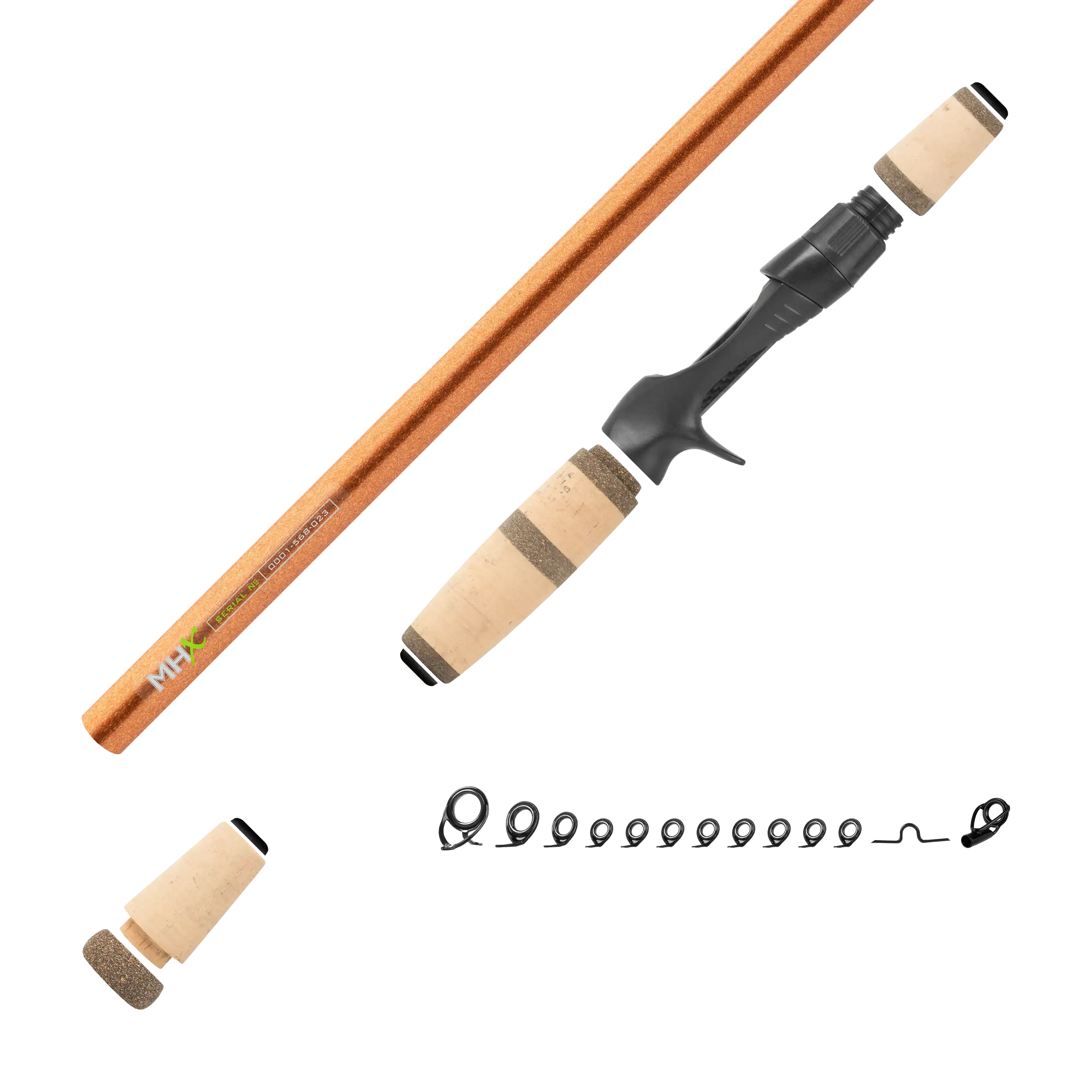 Summertime Bassin' Casting Rod Kits - MB874