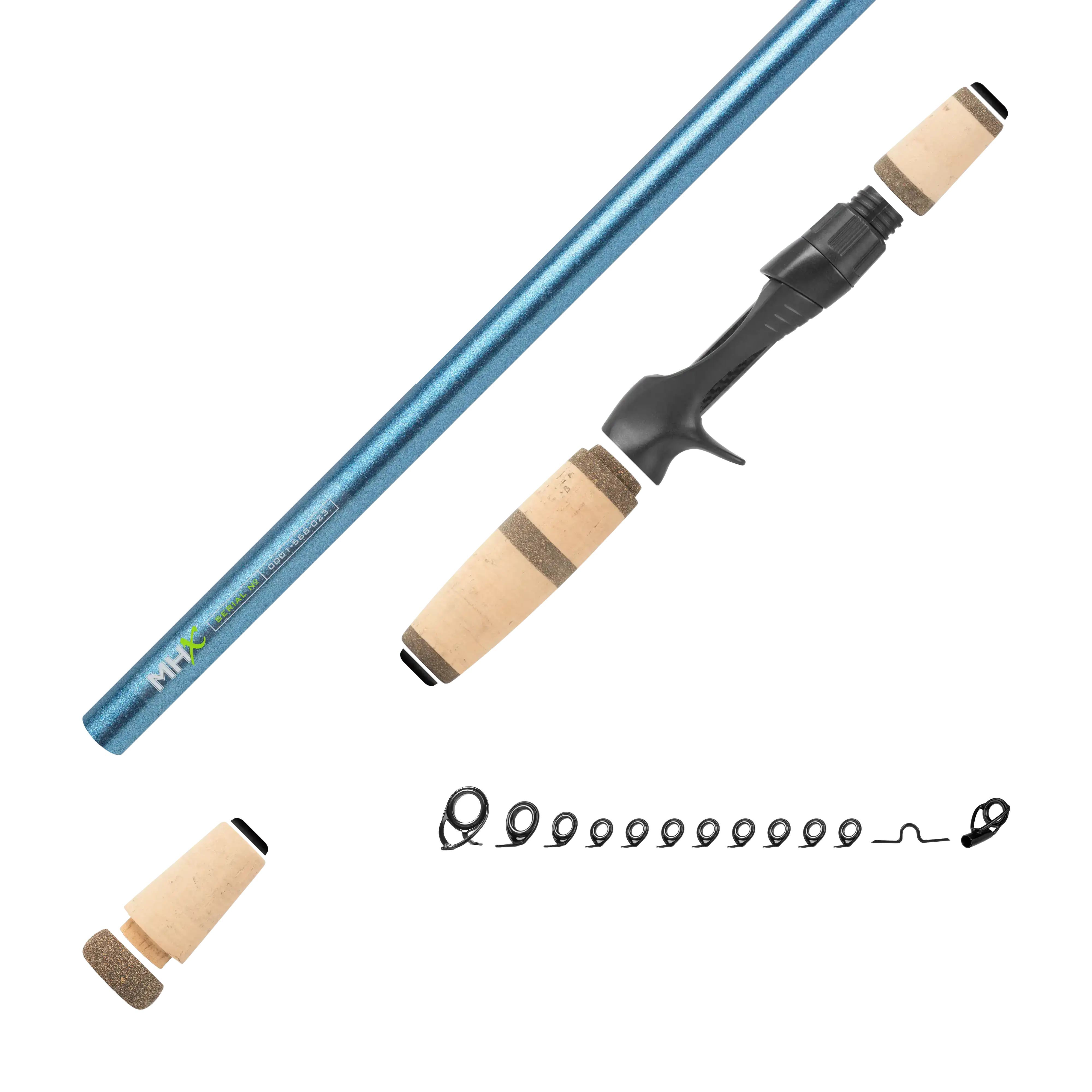 Summertime Bassin' Casting Rod Kits - MB874
