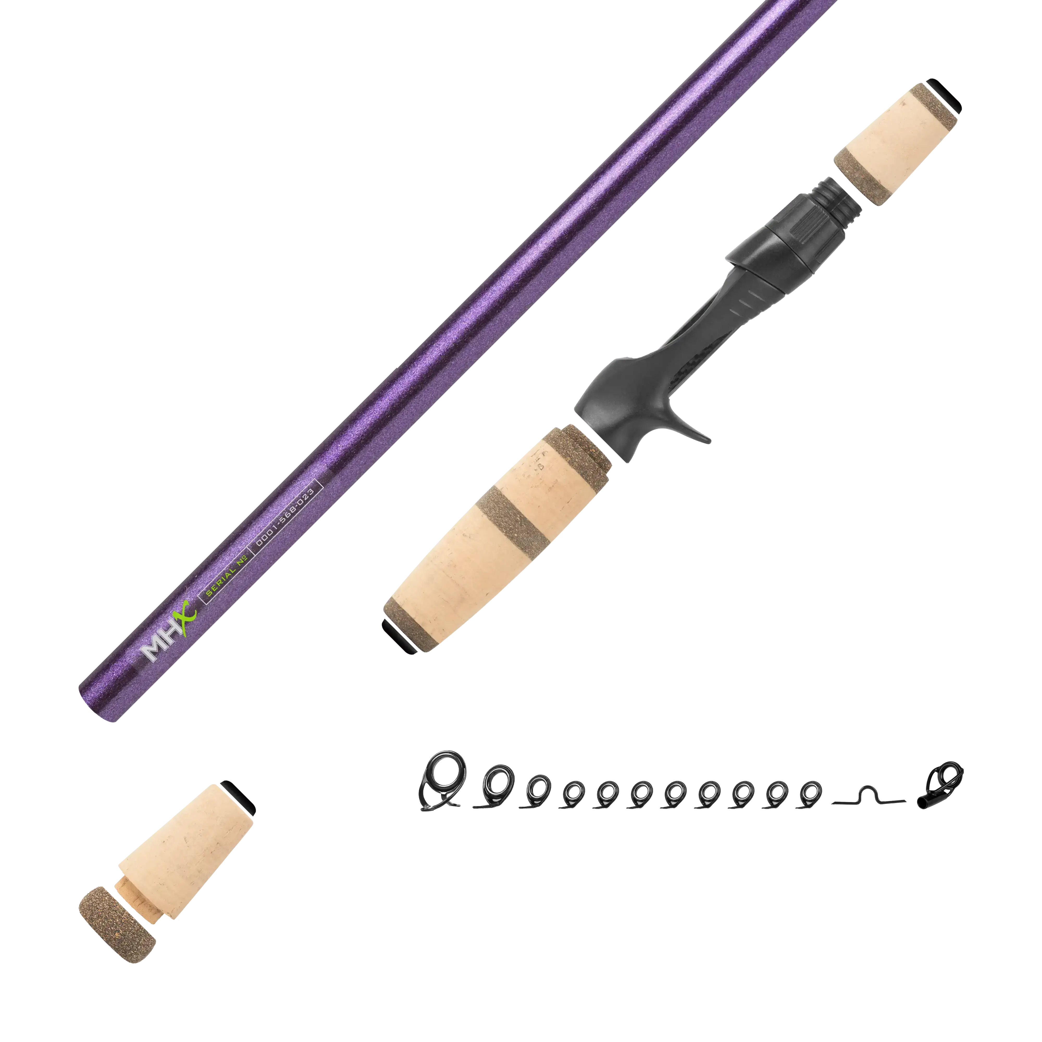 Summertime Bassin' Casting Rod Kits - MB874