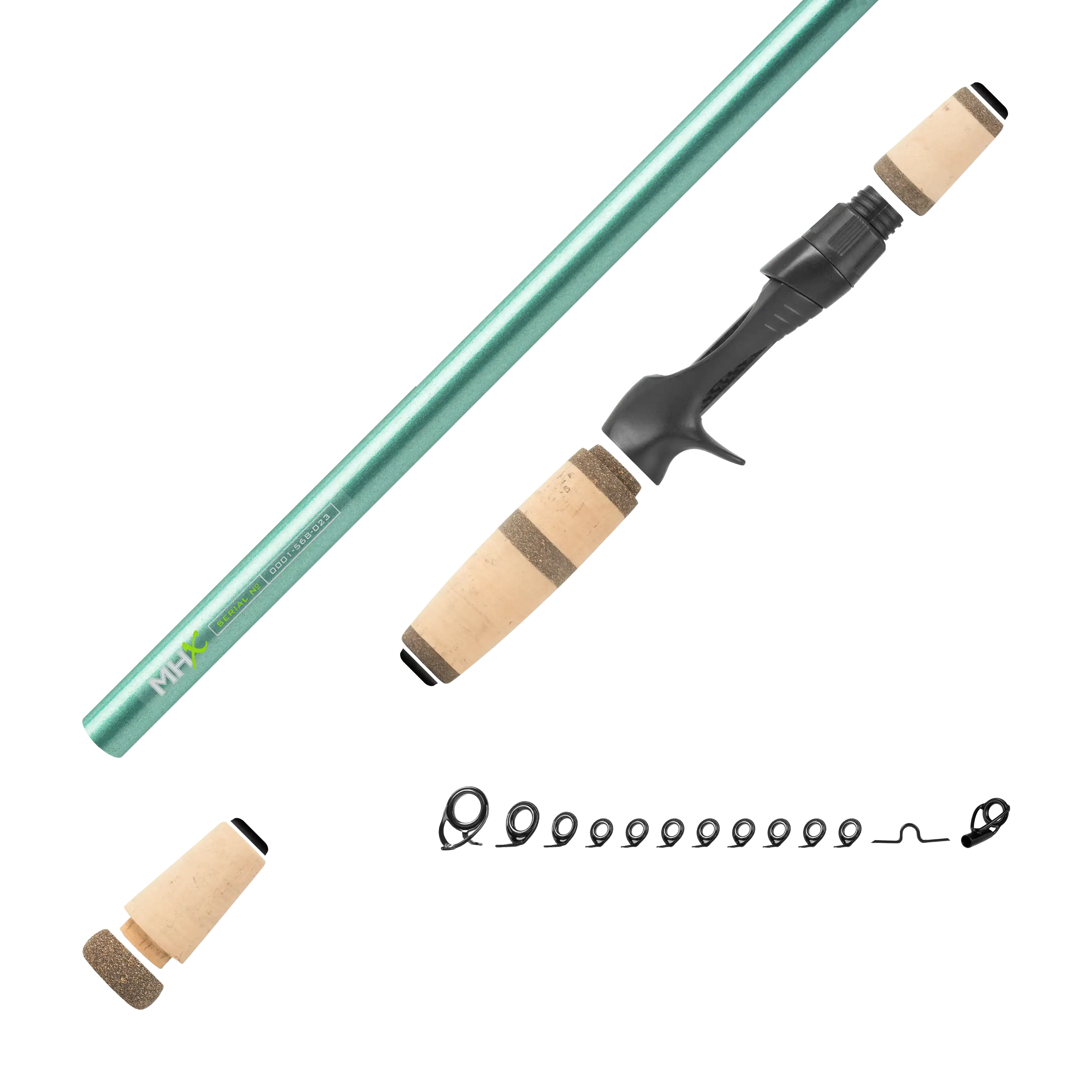 Summertime Bassin' Casting Rod Kits - MB874