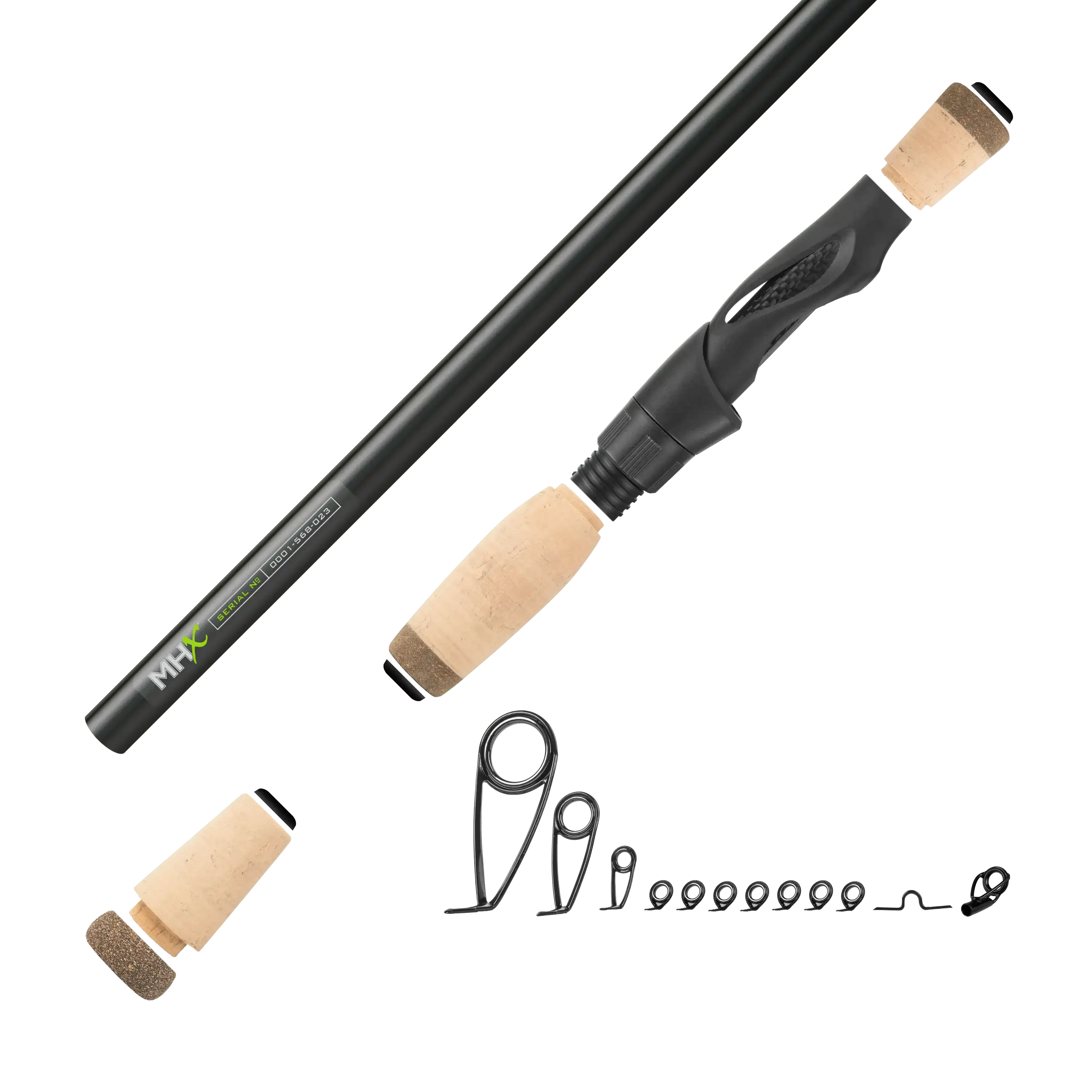 Summertime Bassin' Spinning Rod Kits - NEPS86MF