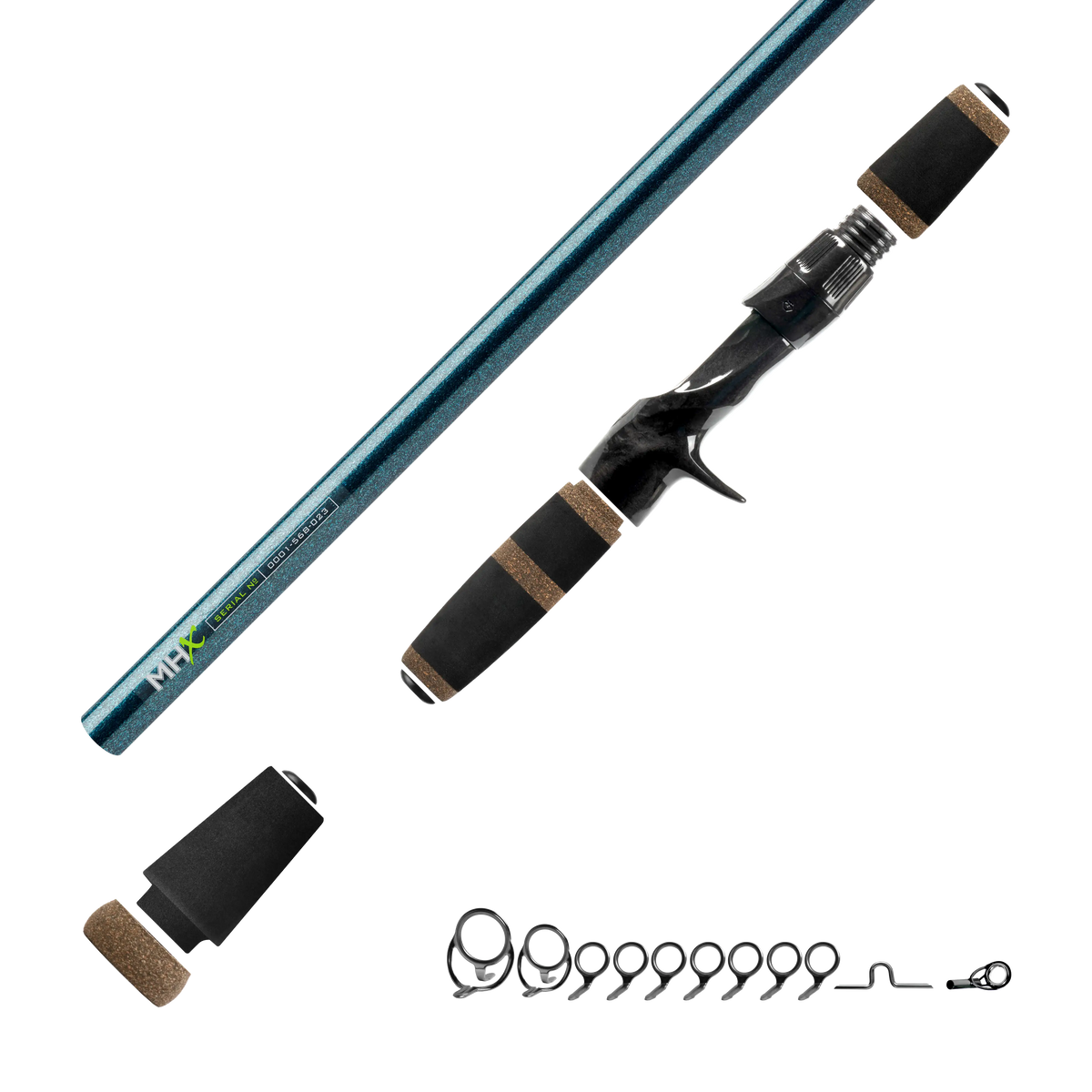 Jim Crowley 7'0" Med-Heavy Jig/Urchin Bait Rod Kit