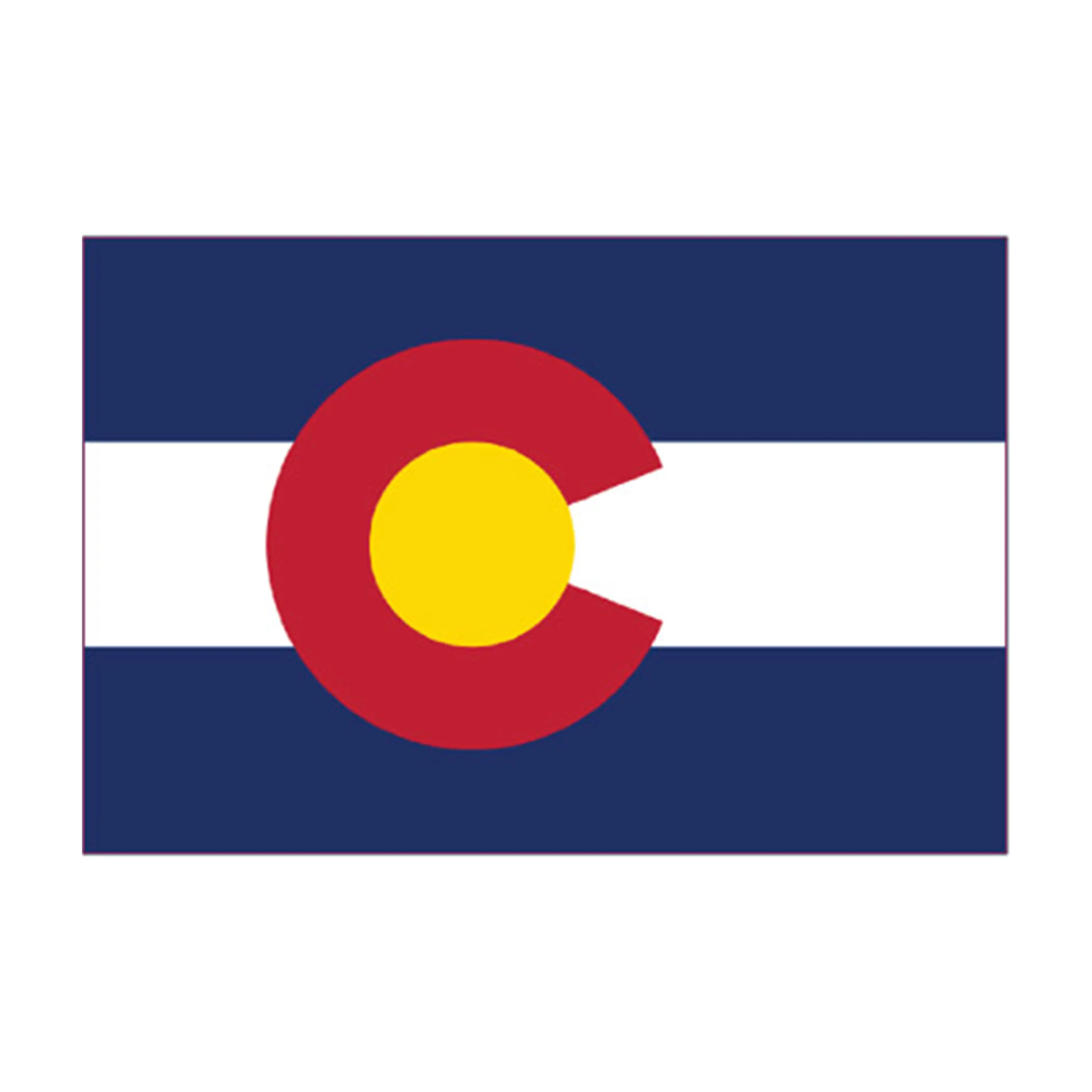 Mud Hole US State Flag Rod Decals