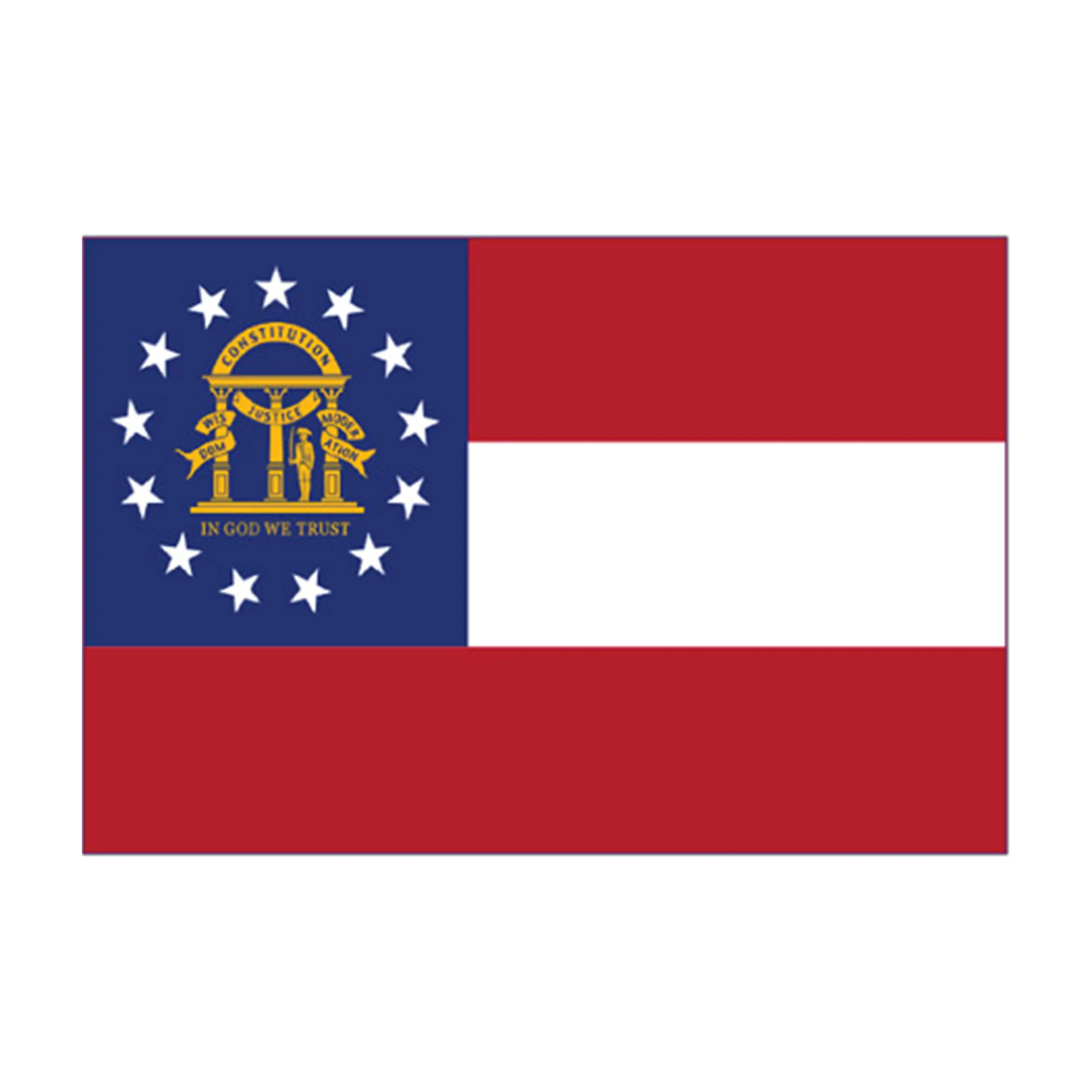 Mud Hole US State Flag Rod Decals