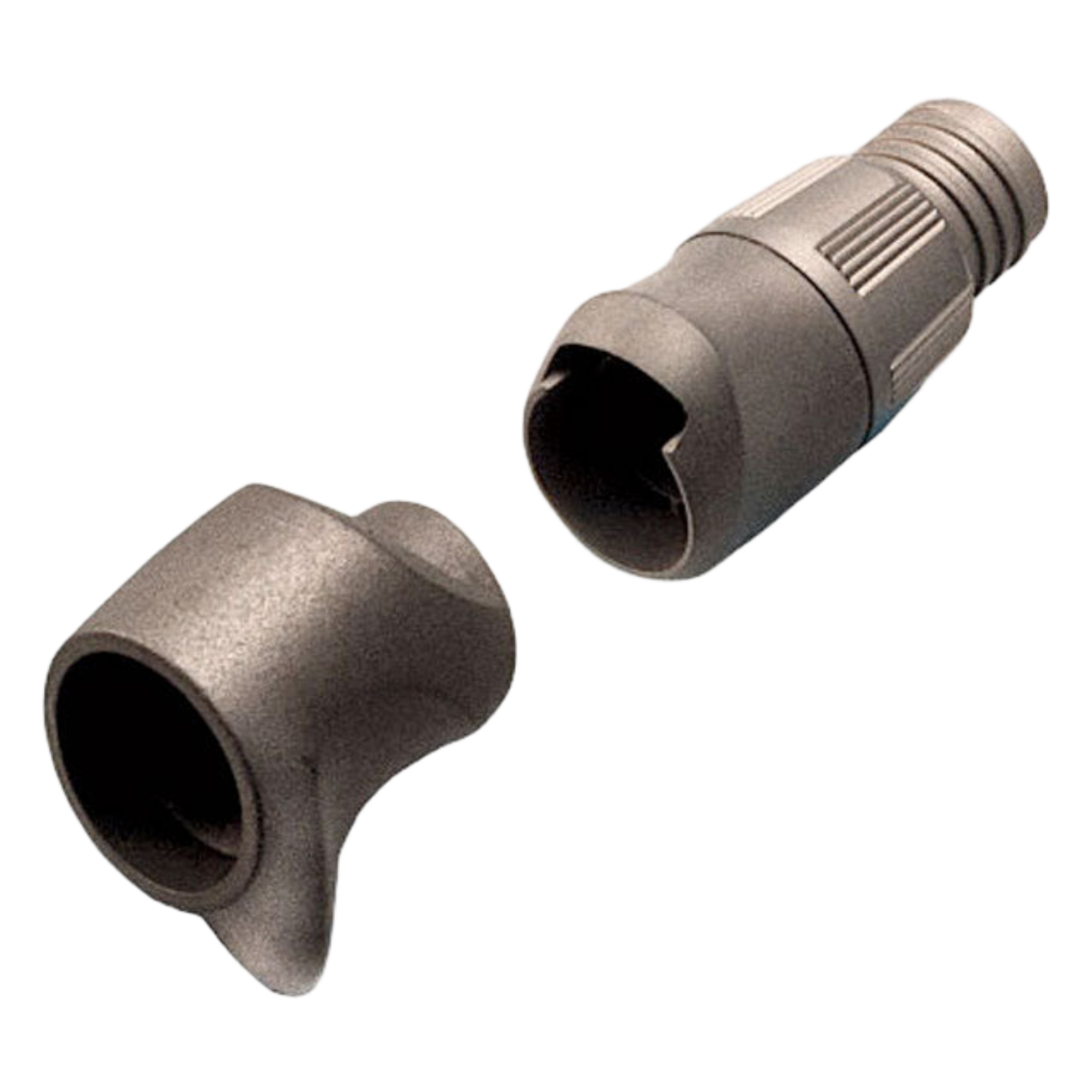 Fuji SKTS Split Casting Reel Seat, Graphite Nylon Hoods