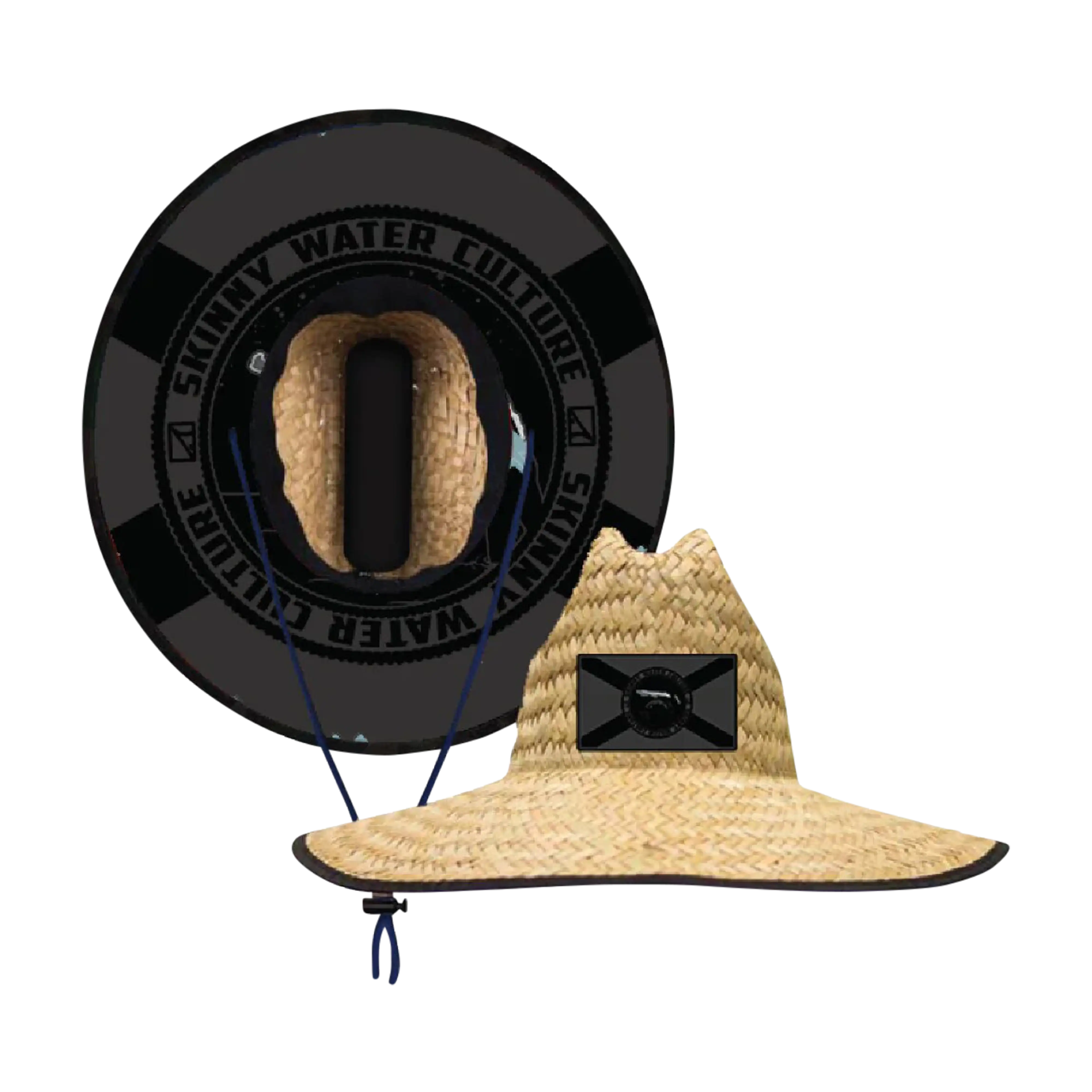 Skinny Water Culture Lifeguard Straw Hats