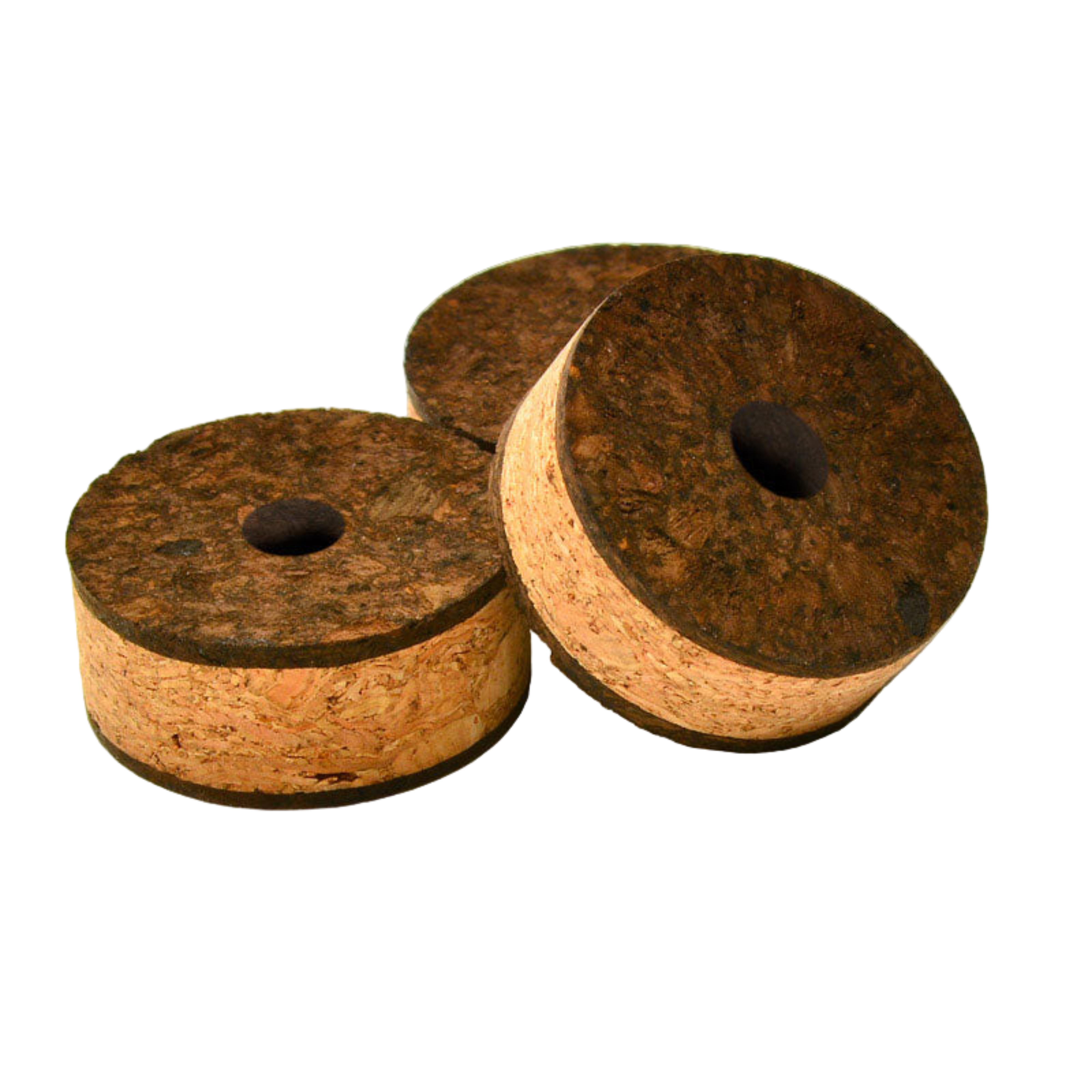 American Tackle Stacked Burl Cork Rings - 1/2"