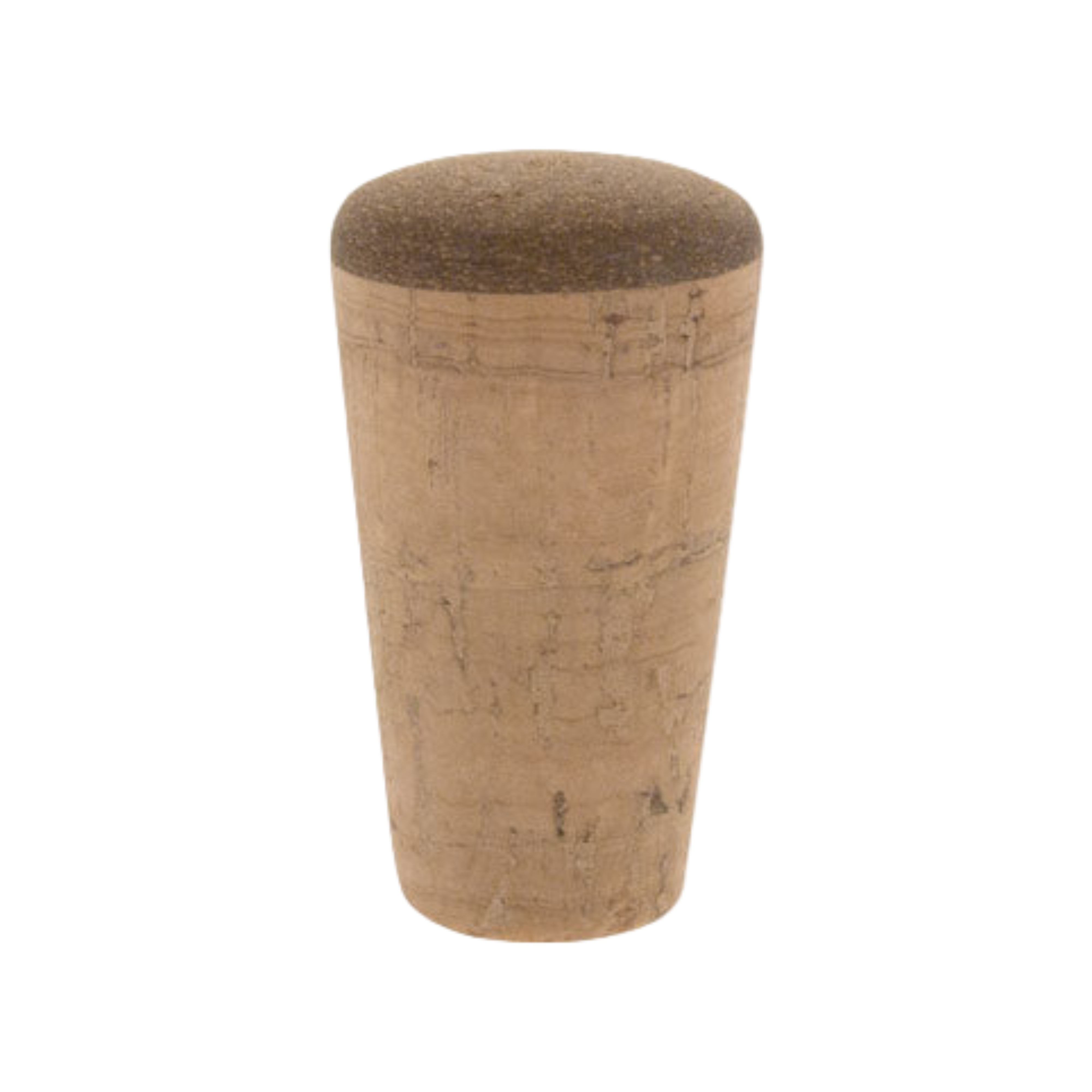 American Tackle Straight Tapered Cork Split-Grip Fighting Butt – Flat Round End