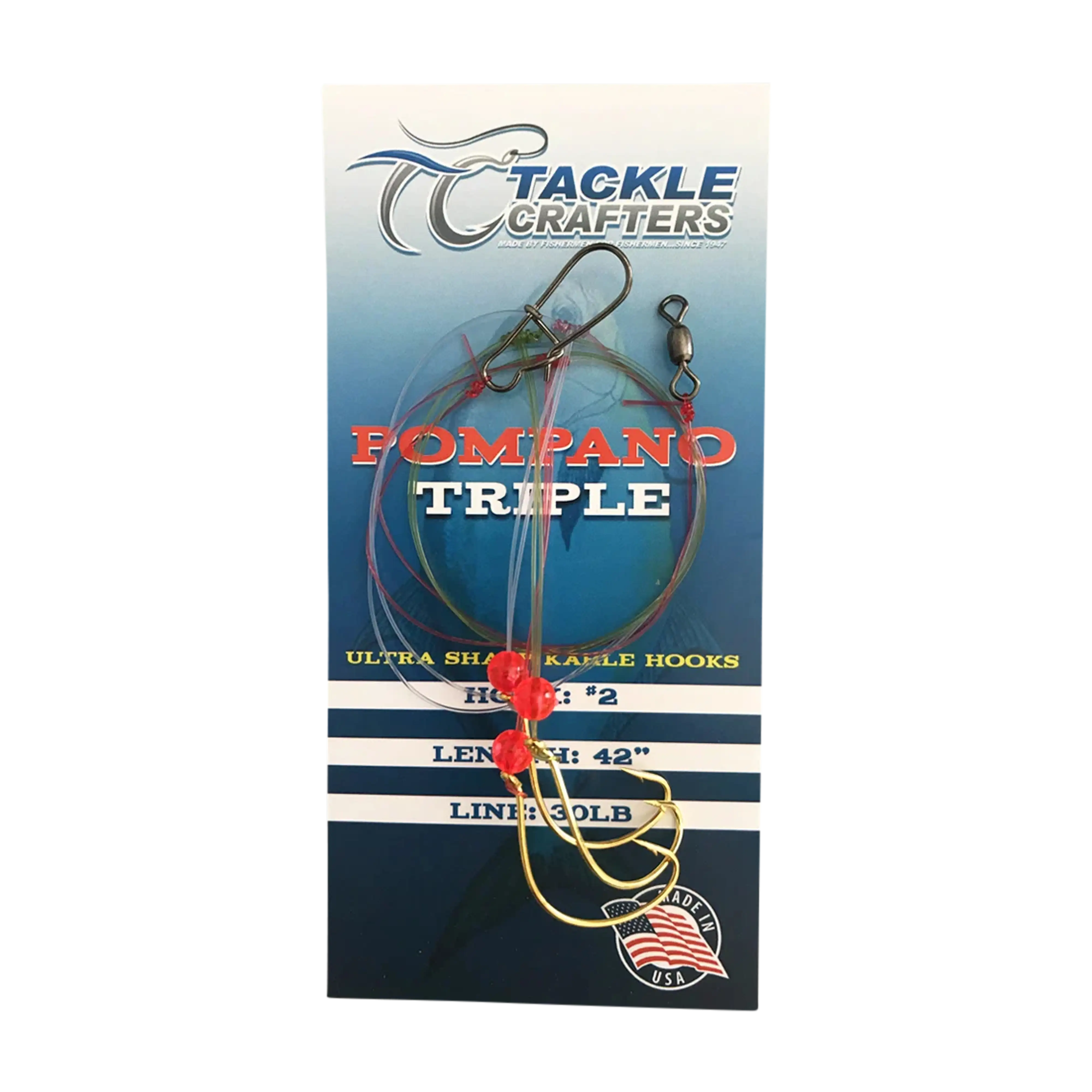 Tackle Crafters Pompano Triple Rig