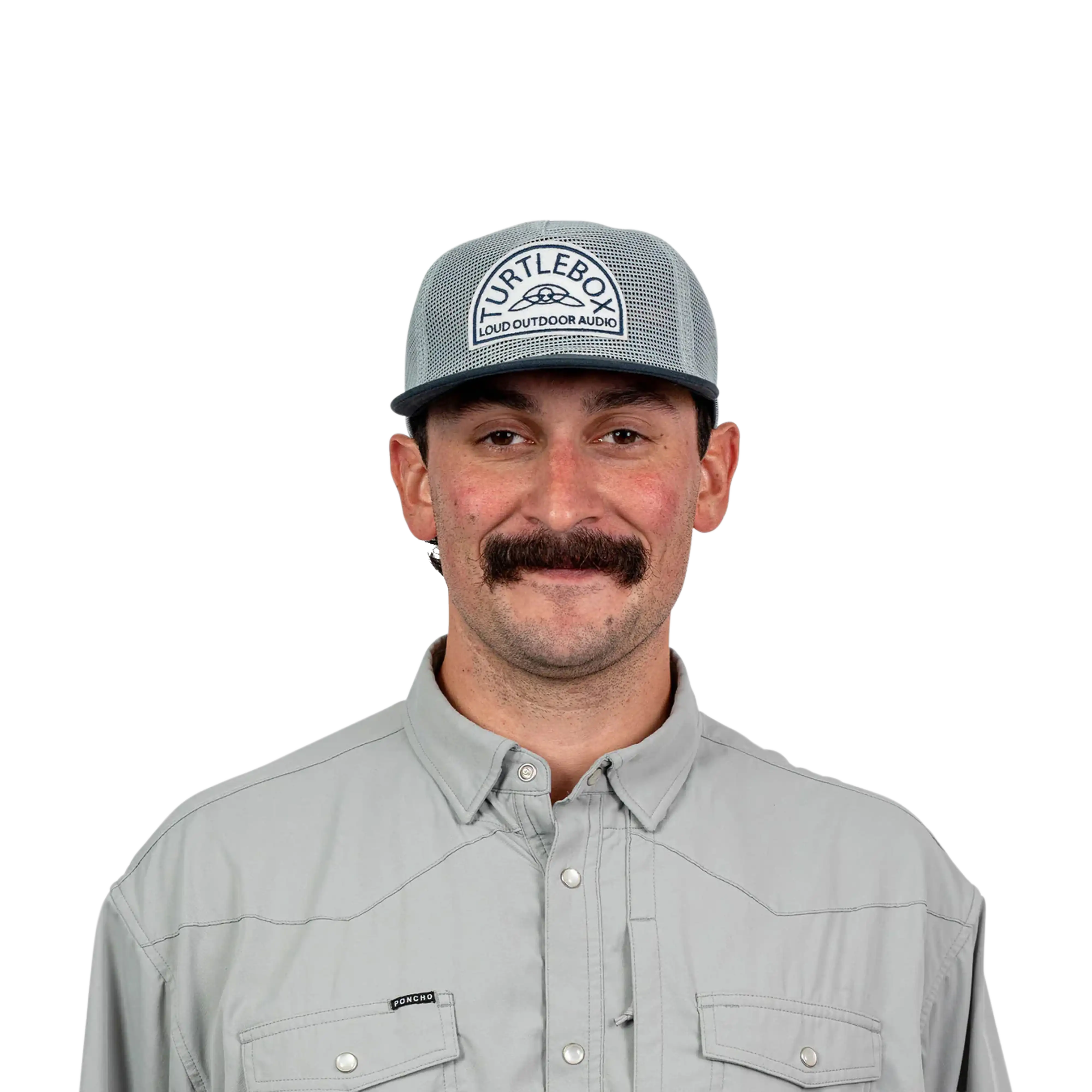 Turtlebox All-Mesh Blue Cap