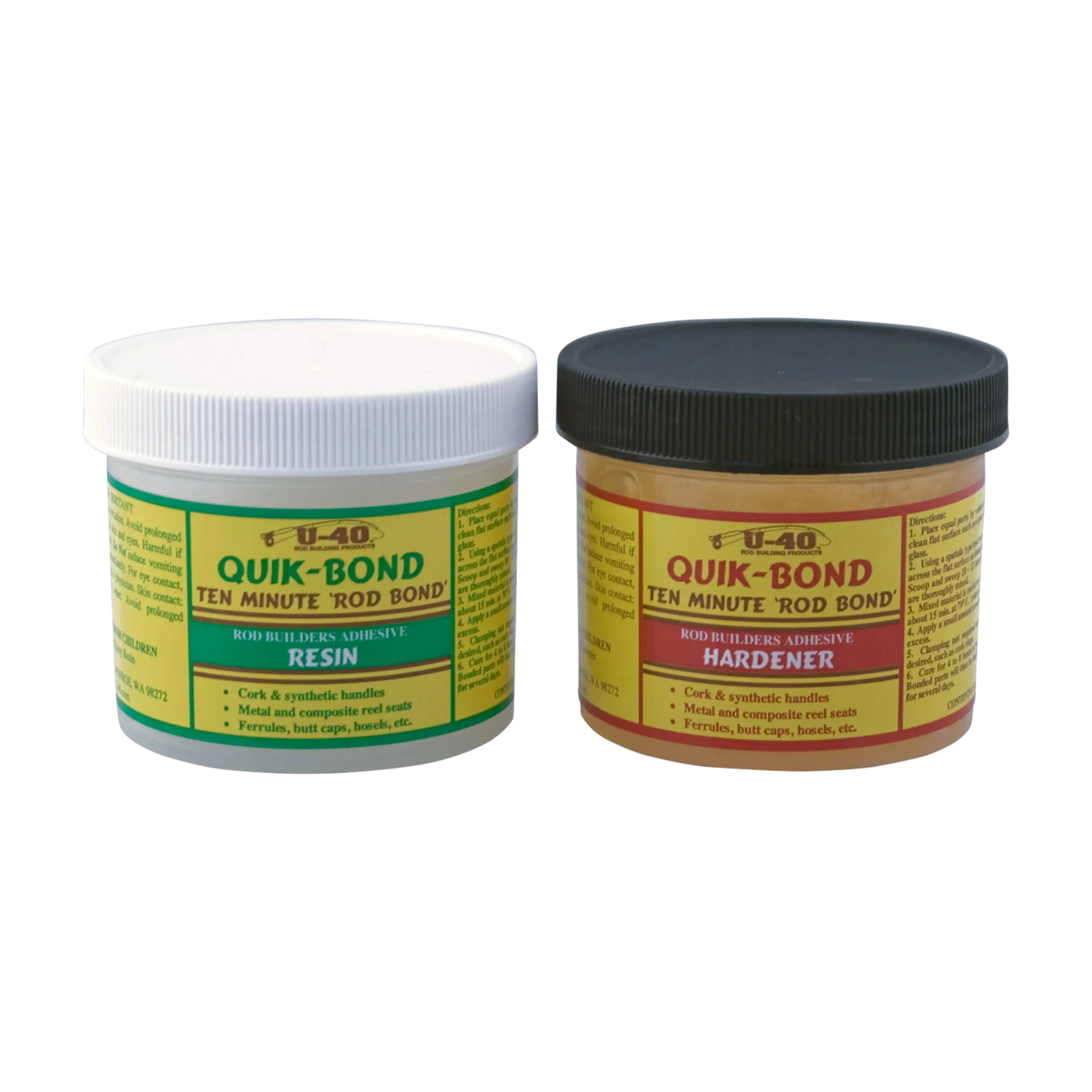 U-40 Quik-Bond 10-Minute Rod Bond – Fast-Setting Epoxy Adhesive