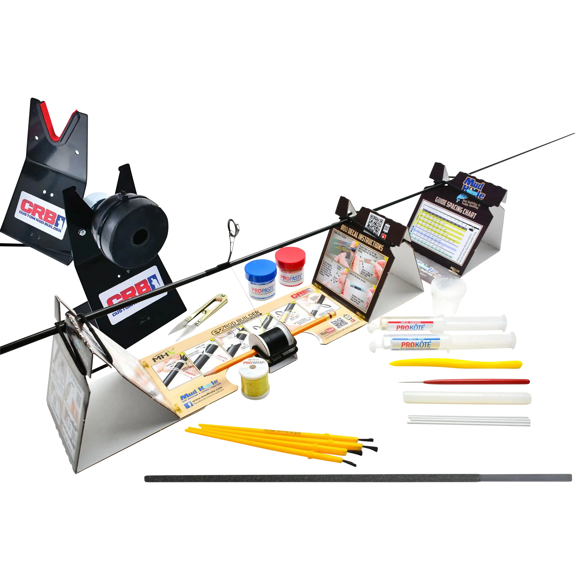 Mud Hole Ultimate eZ Rod Builder Hand Wrapper Supply Kit