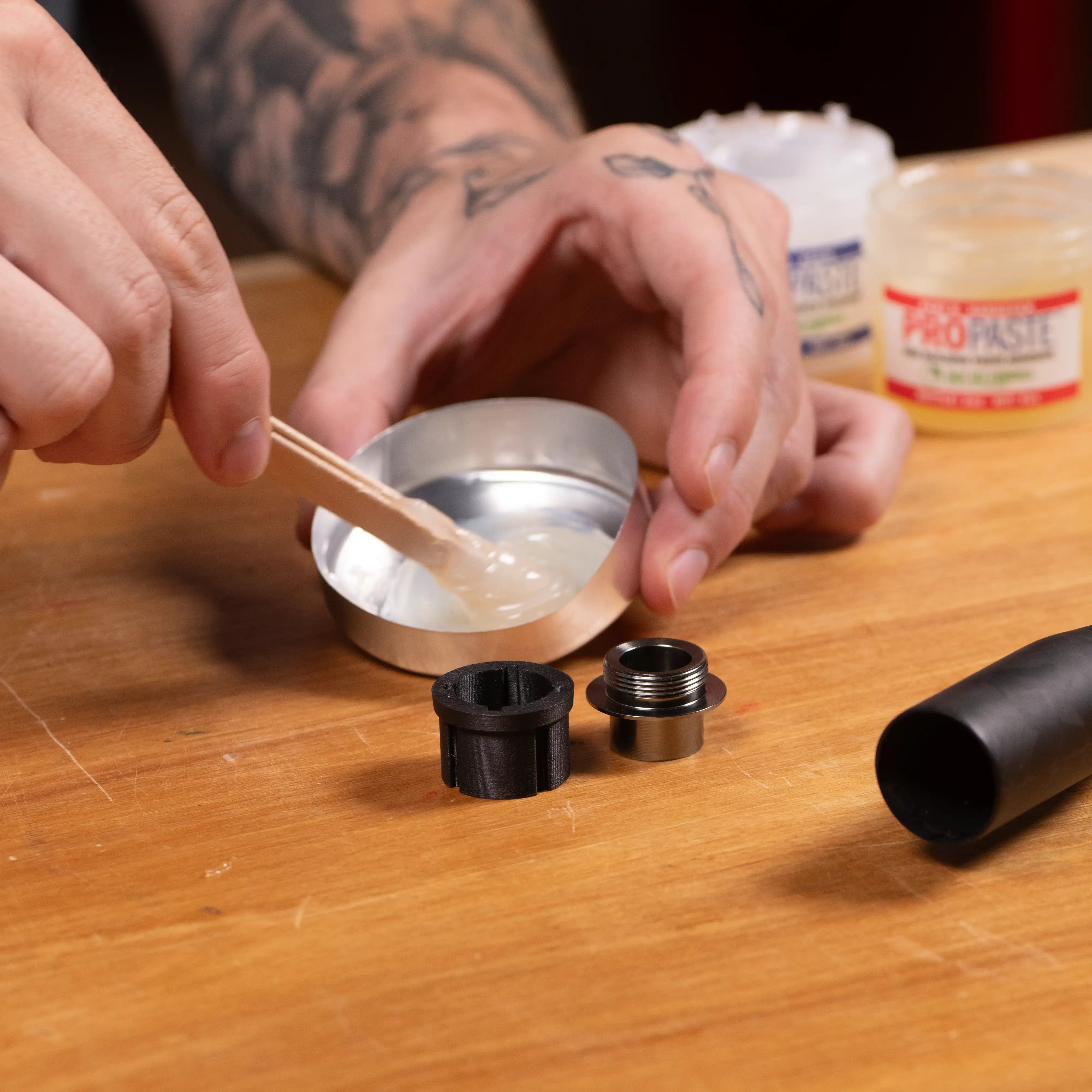 Weighted Butt Cap Adapter for Tsuka 2 Casting Handle