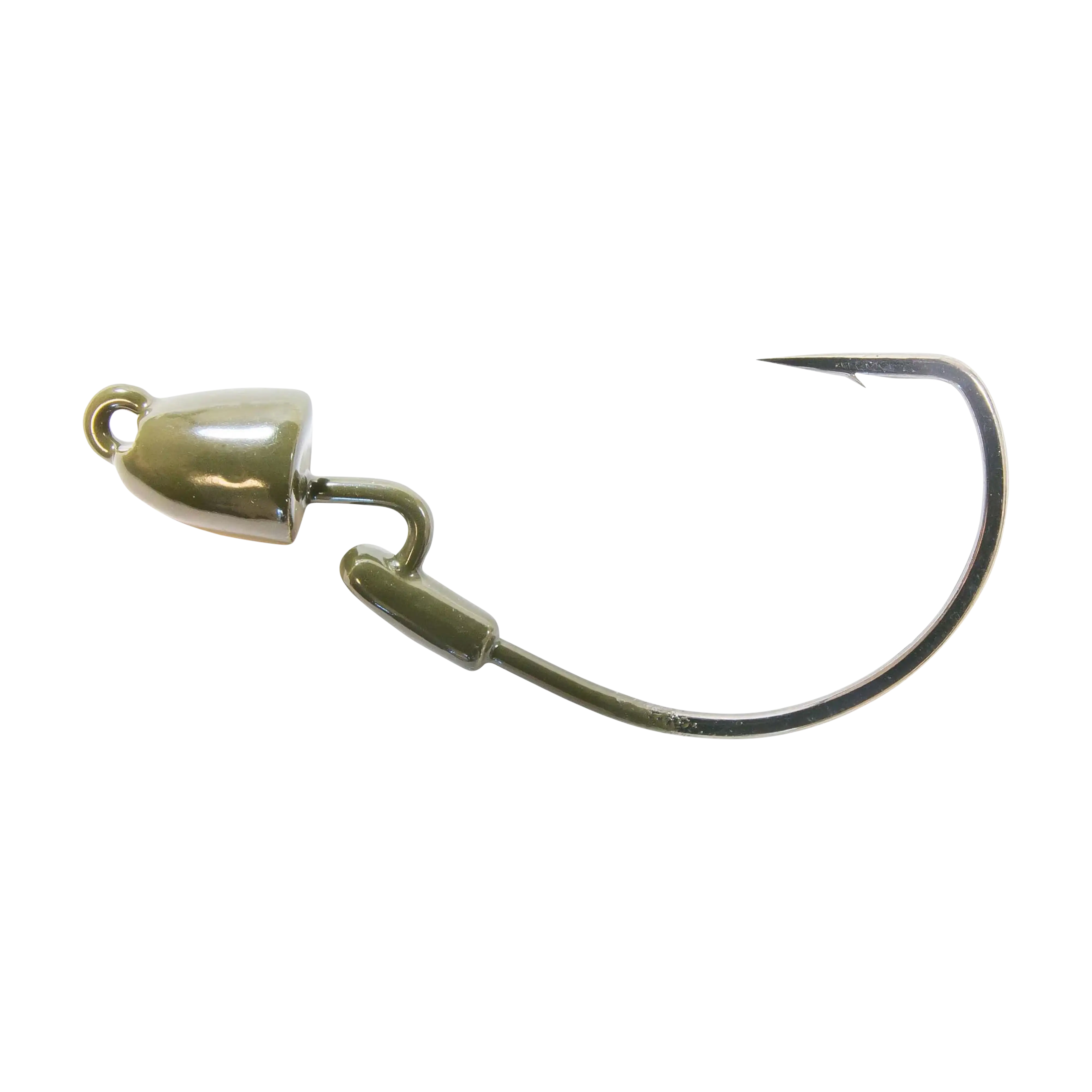 Z-Man Finesse BulletZ Weedless Jigheads Green Pumpkin