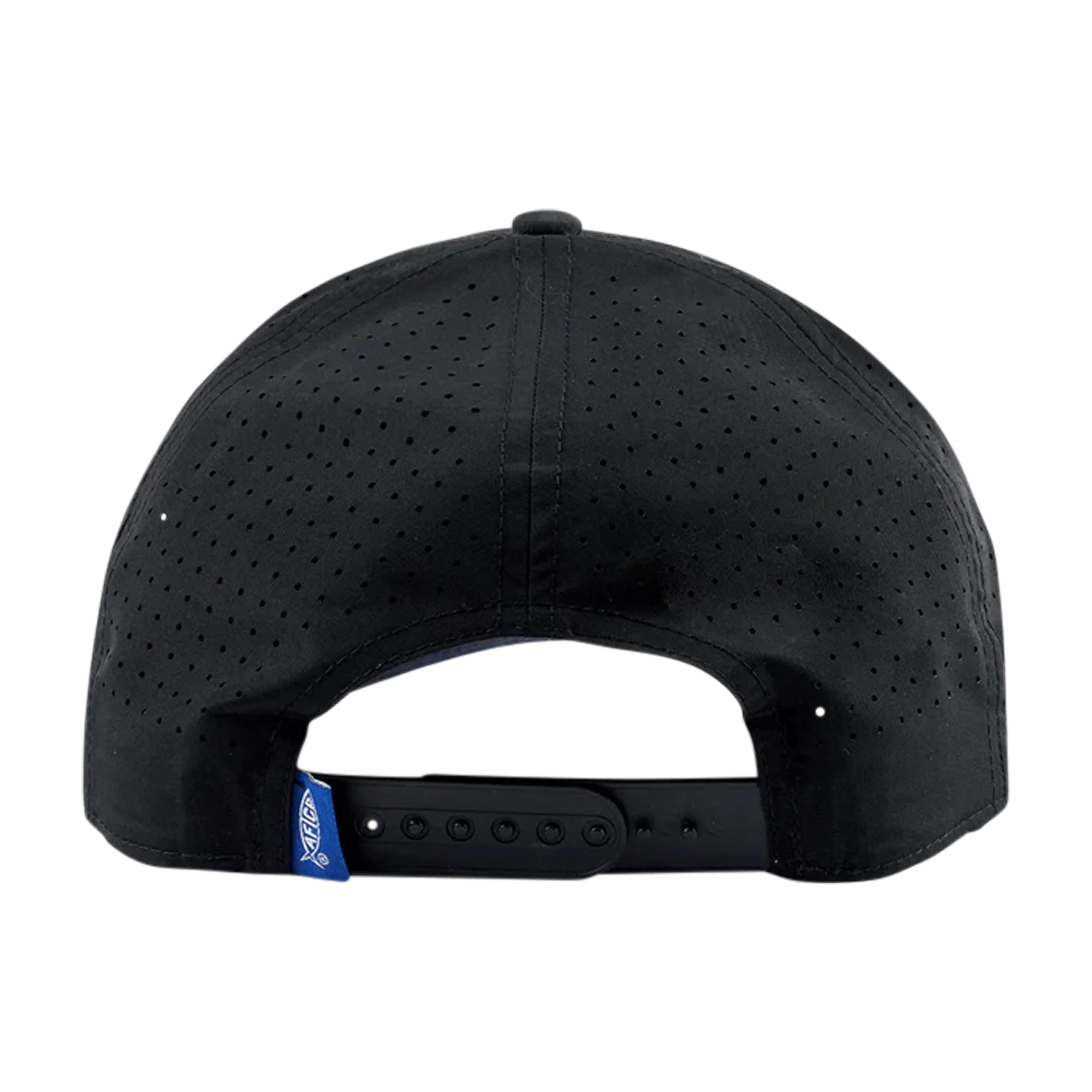 AFTCO Deuce hat in Black Storm Camo - back