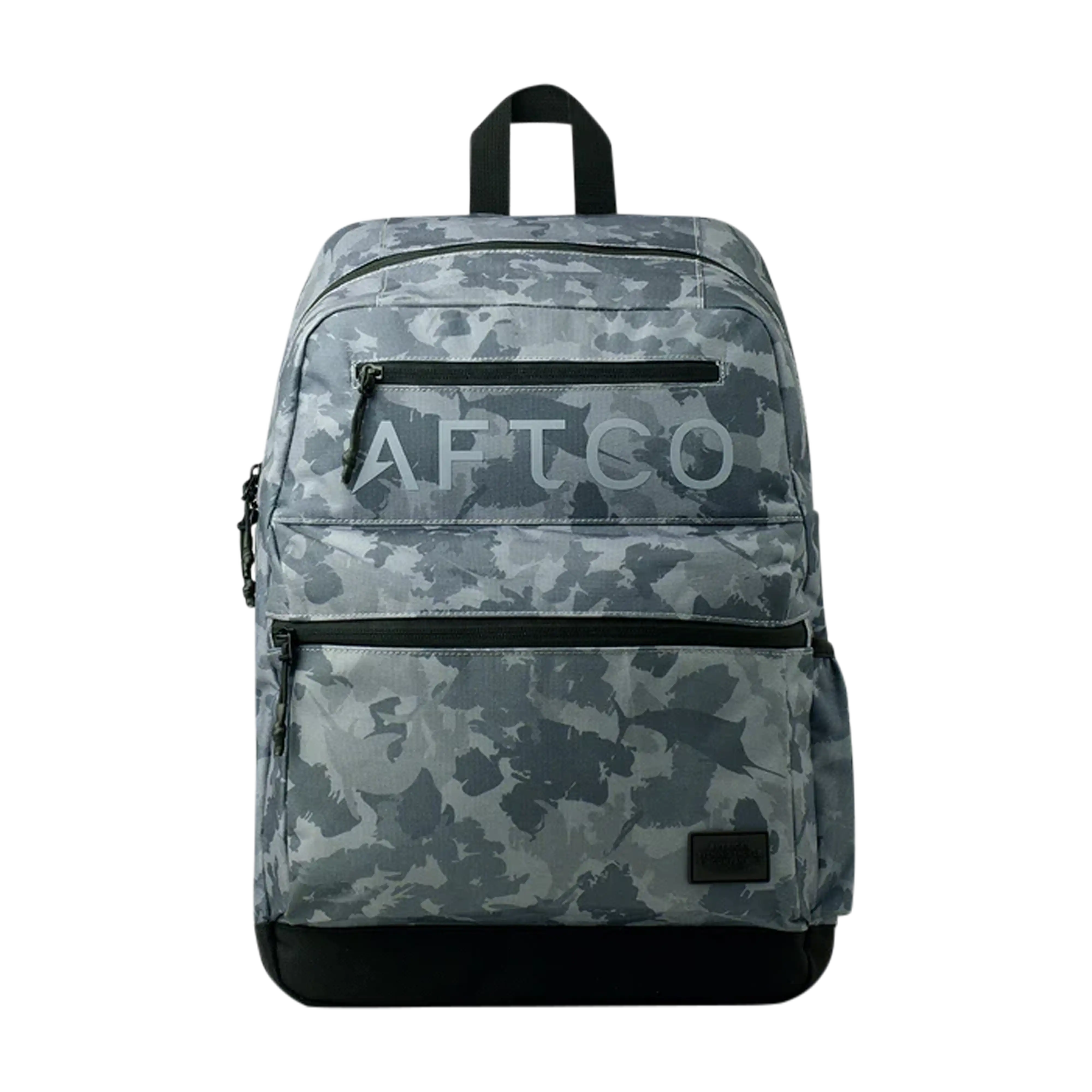 Aftco Schoolie backpack navy grander camo front view